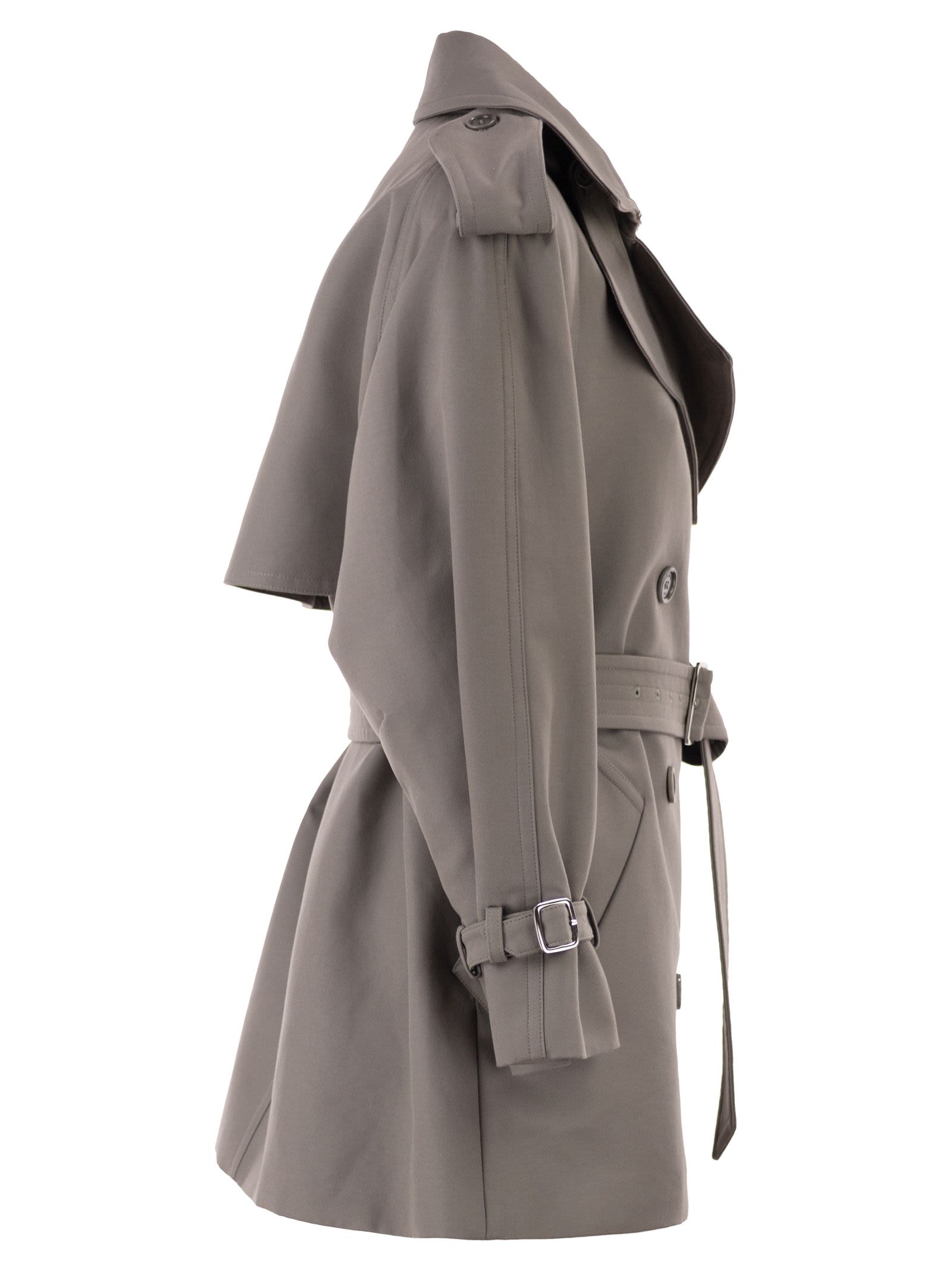 Max Mara Women Mxscacio - Short Cotton Trench Coat MAX MARA