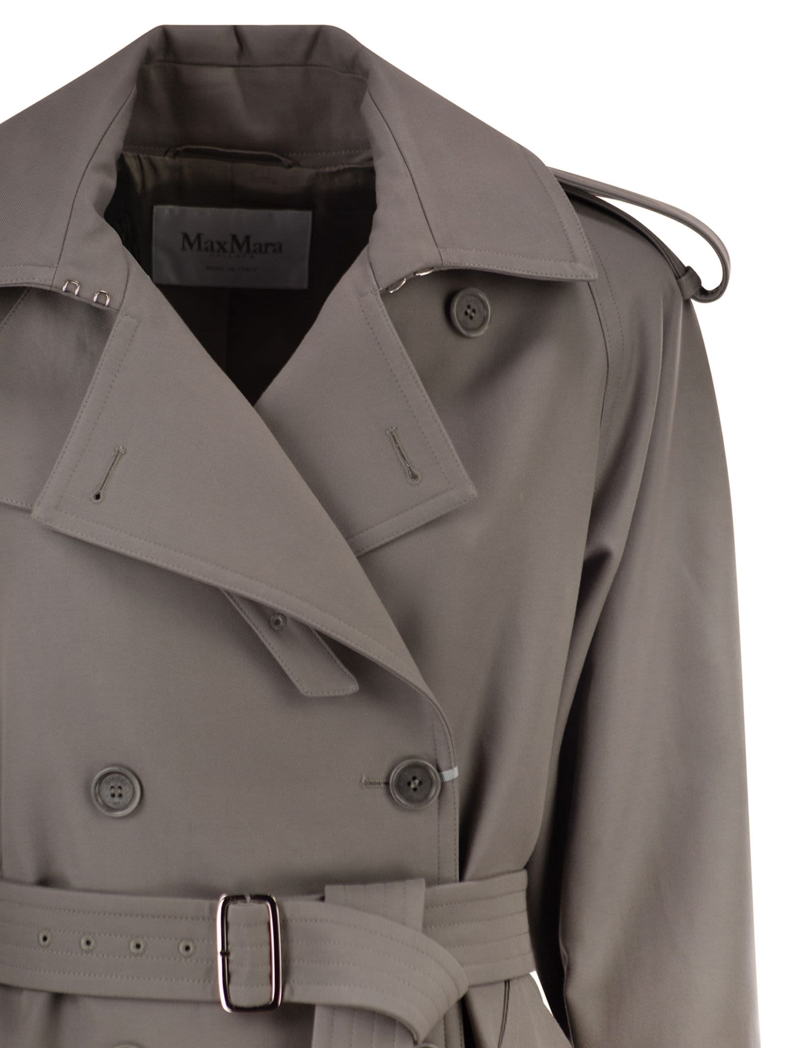 Max Mara Women Mxscacio - Short Cotton Trench Coat MAX MARA