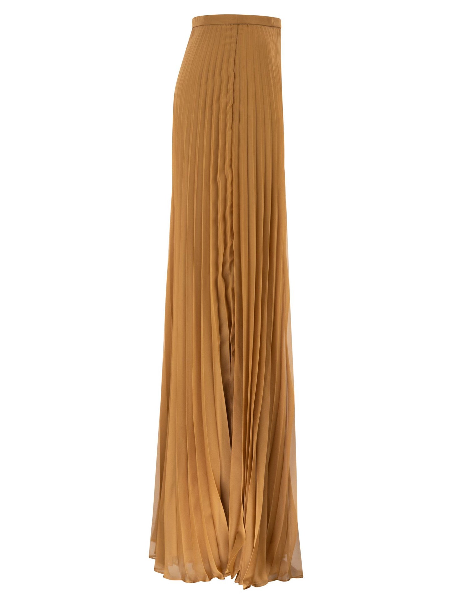 Max Mara Women Mxegrembo - Pleated Wide-Leg Georgette Trousers MAX MARA