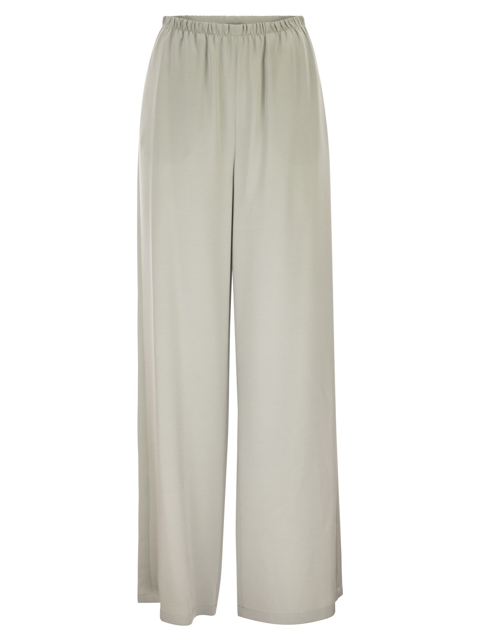 Max Mara Women Mxpmaga - Silk Crêpe De Chine Trousers MAX MARA