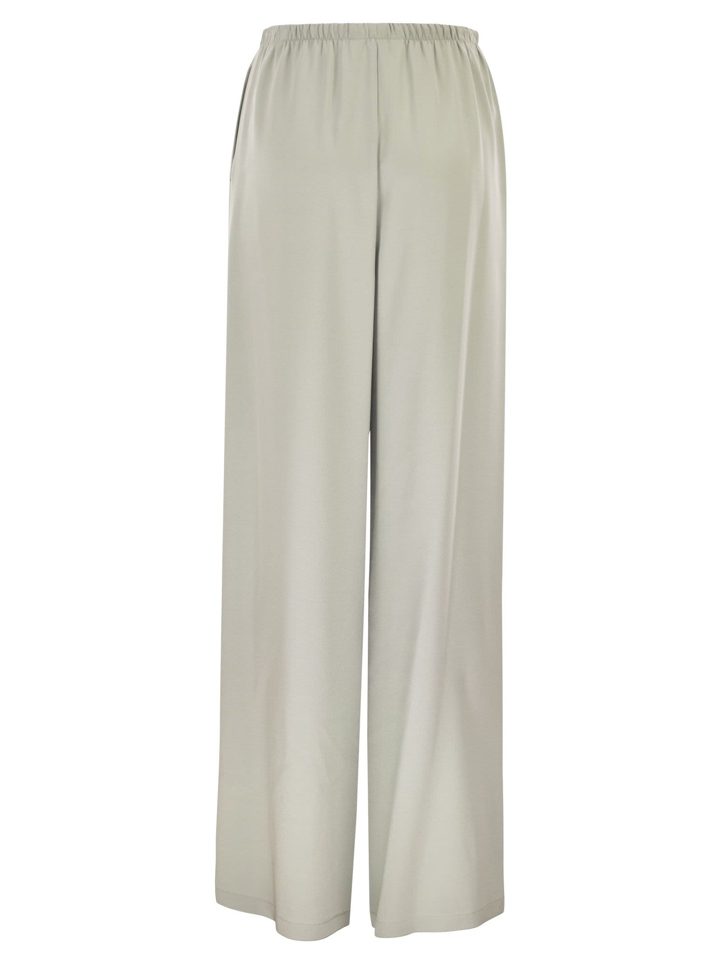 Max Mara Women Mxpmaga - Silk Crêpe De Chine Trousers MAX MARA