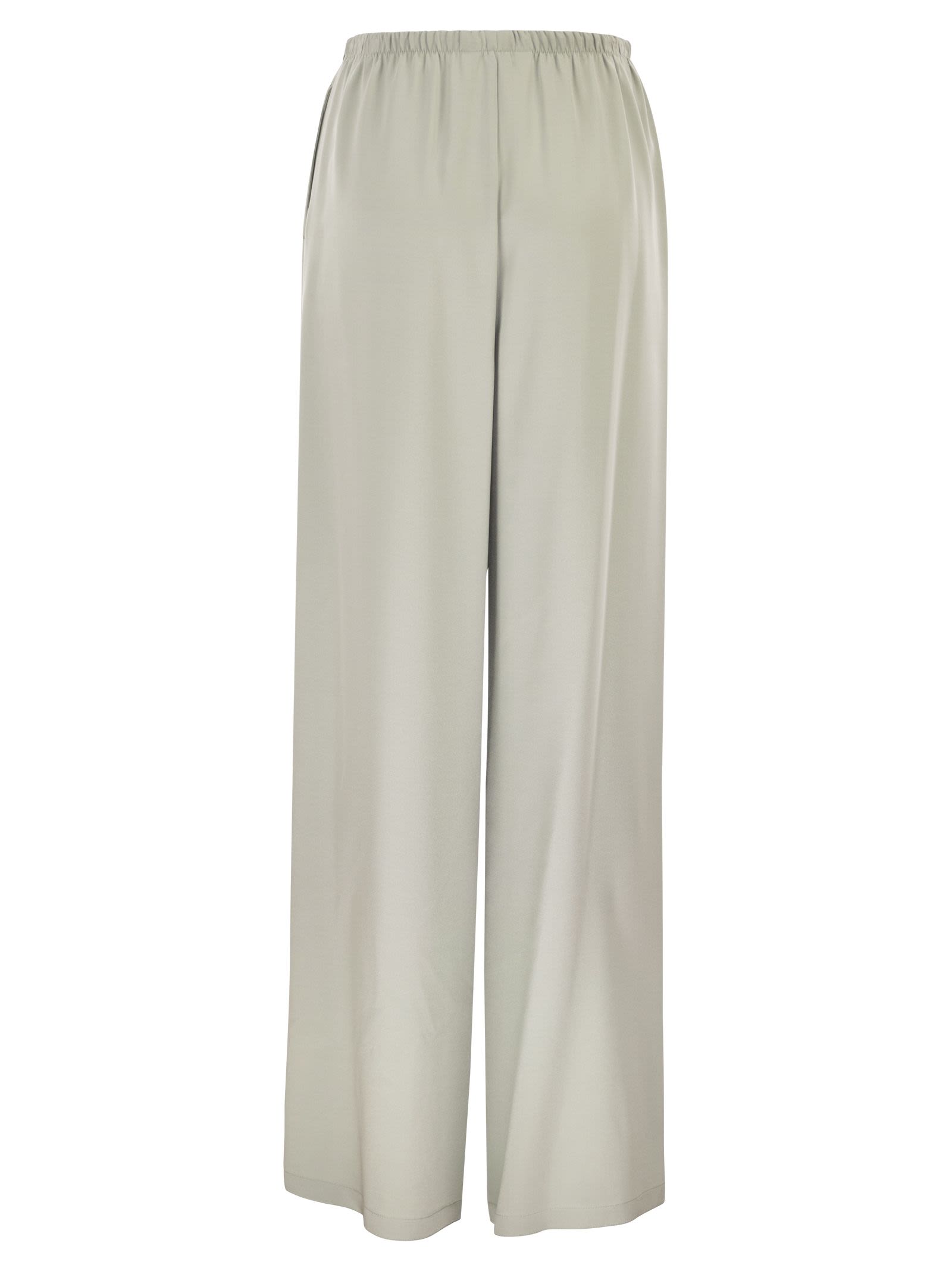 Max Mara Women Mxpmaga - Silk Crêpe De Chine Trousers MAX MARA
