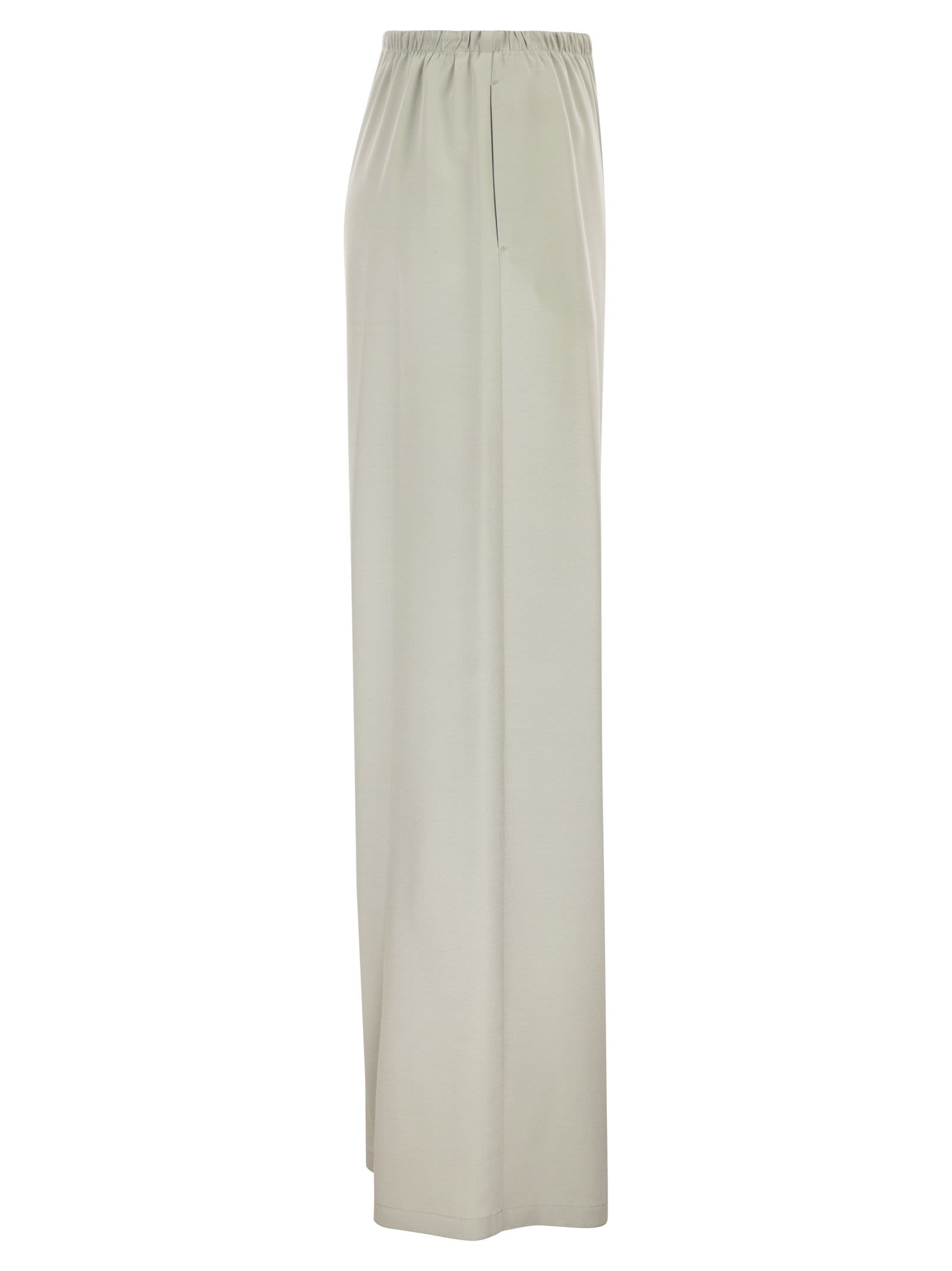 Max Mara Women Mxpmaga - Silk Crêpe De Chine Trousers MAX MARA