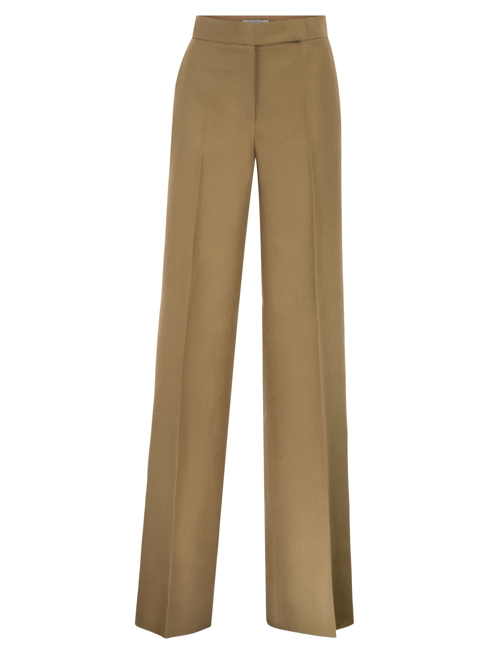 Max Mara Women Mxmbadesse - Wide-Leg Linen Trousers MAX MARA