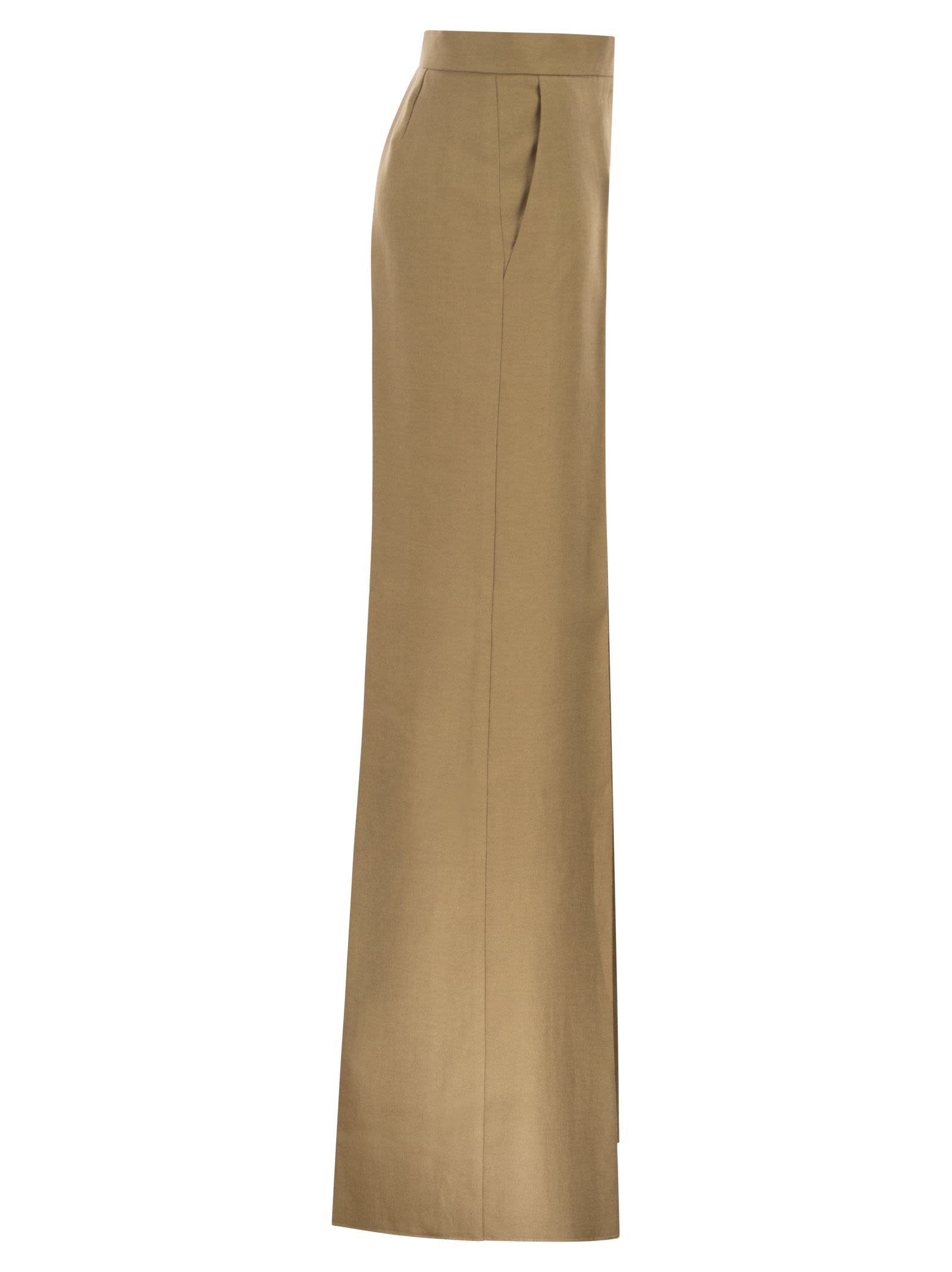 Max Mara Women Mxmbadesse - Wide-Leg Linen Trousers MAX MARA