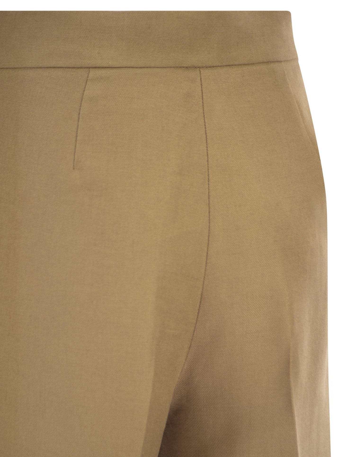 Max Mara Women Mxmbadesse - Wide-Leg Linen Trousers MAX MARA