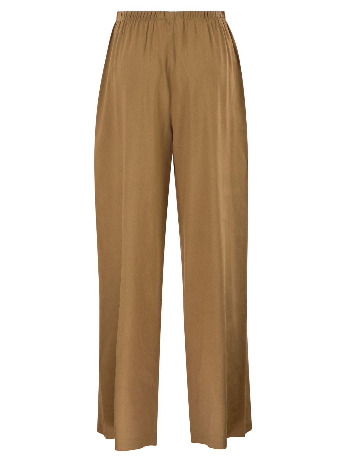 Max Mara Women Mxpdestino - Linen And Viscose Wide-Leg Trousers MAX MARA