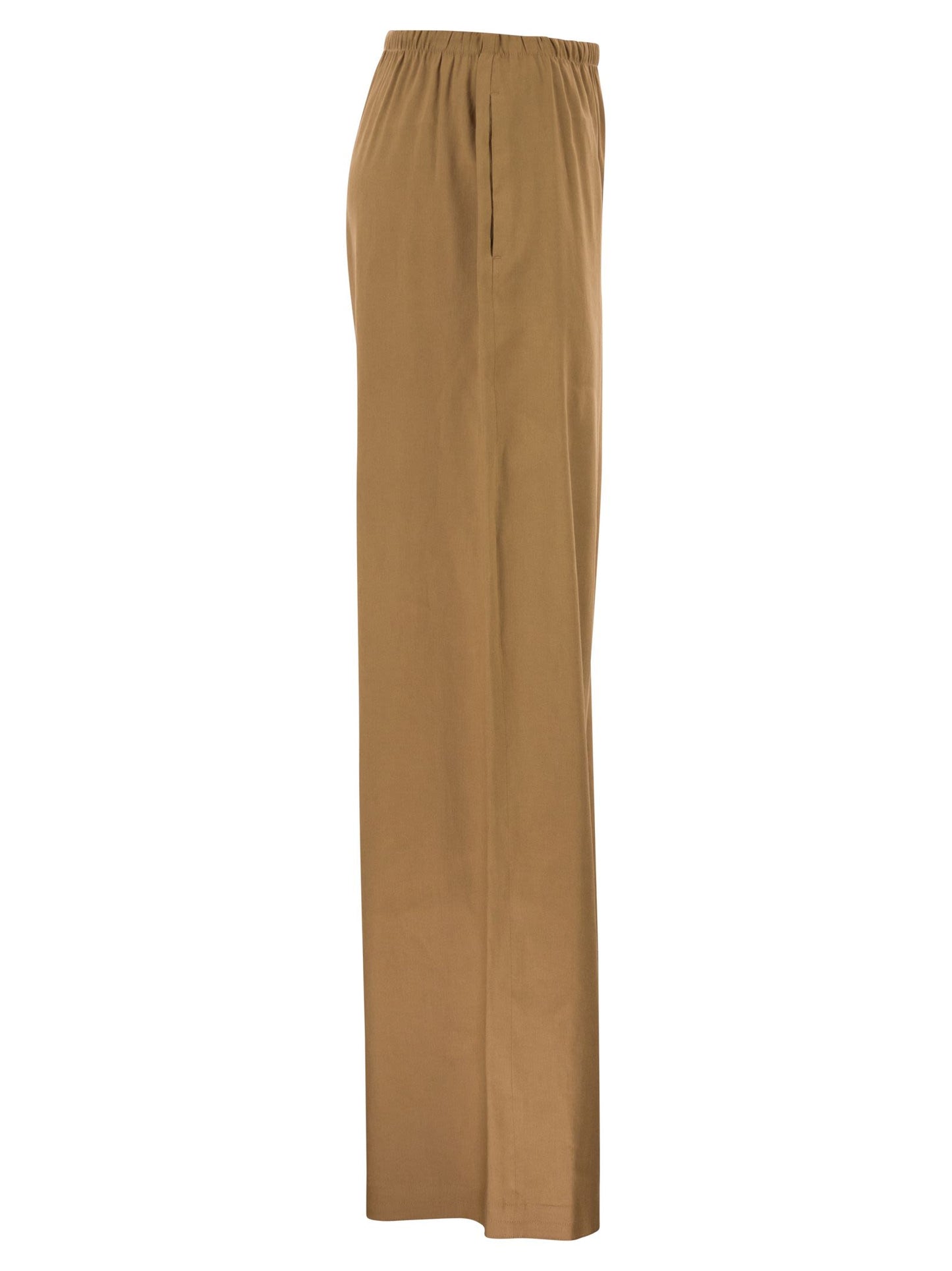 Max Mara Women Mxpdestino - Linen And Viscose Wide-Leg Trousers MAX MARA