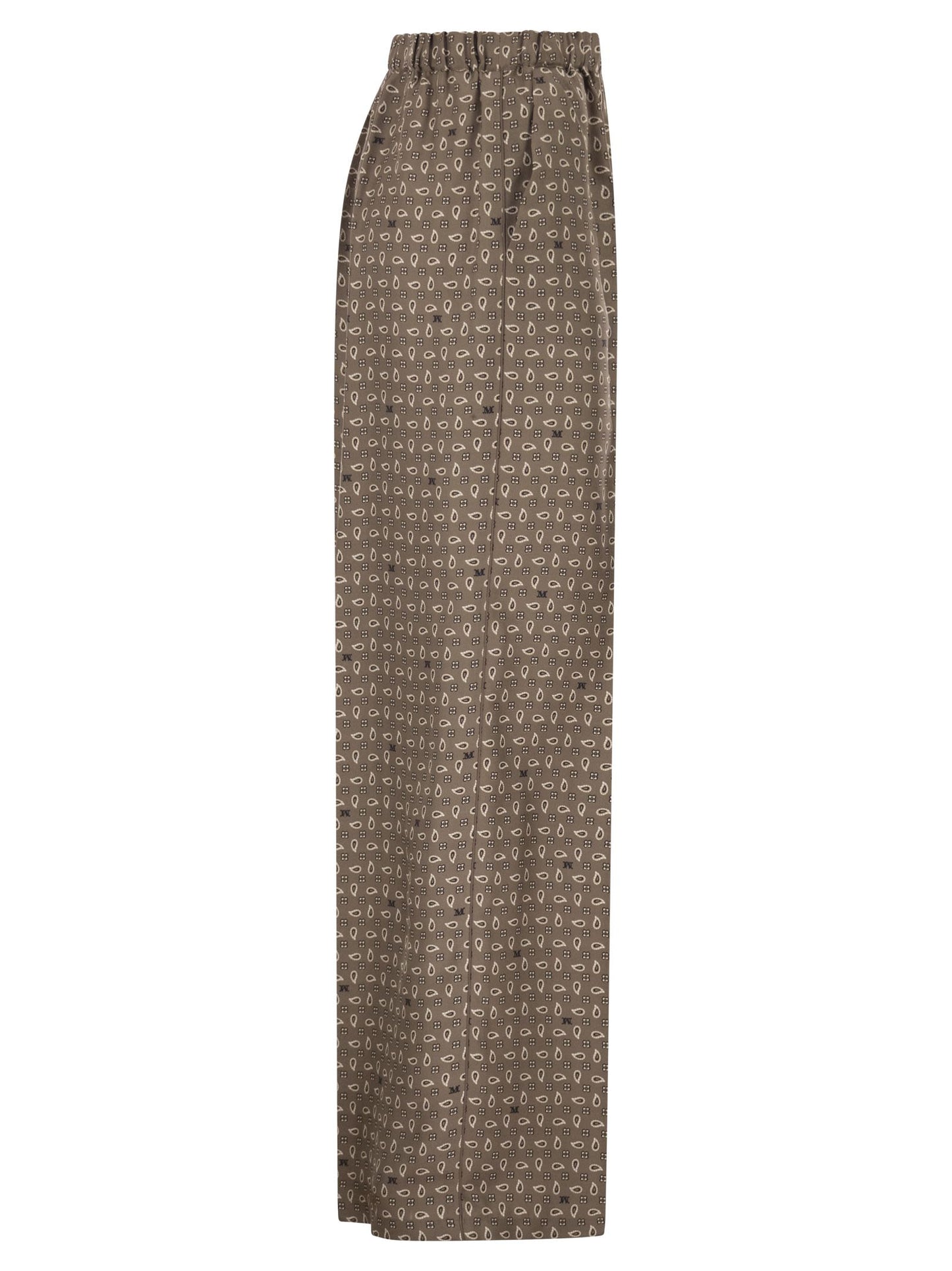 Maxmara Women Mxmvischio - Printed Silk Trousers MAX MARA