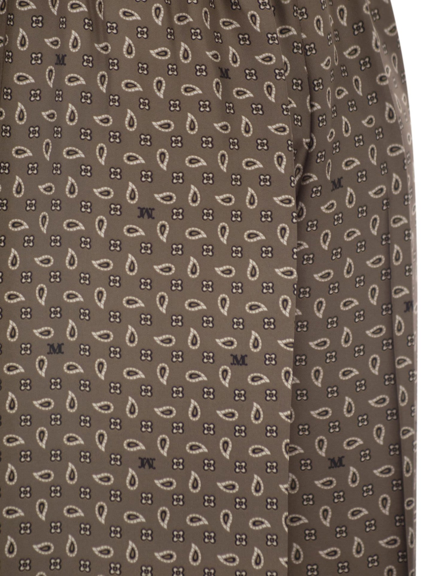 Maxmara Women Mxmvischio - Printed Silk Trousers MAX MARA