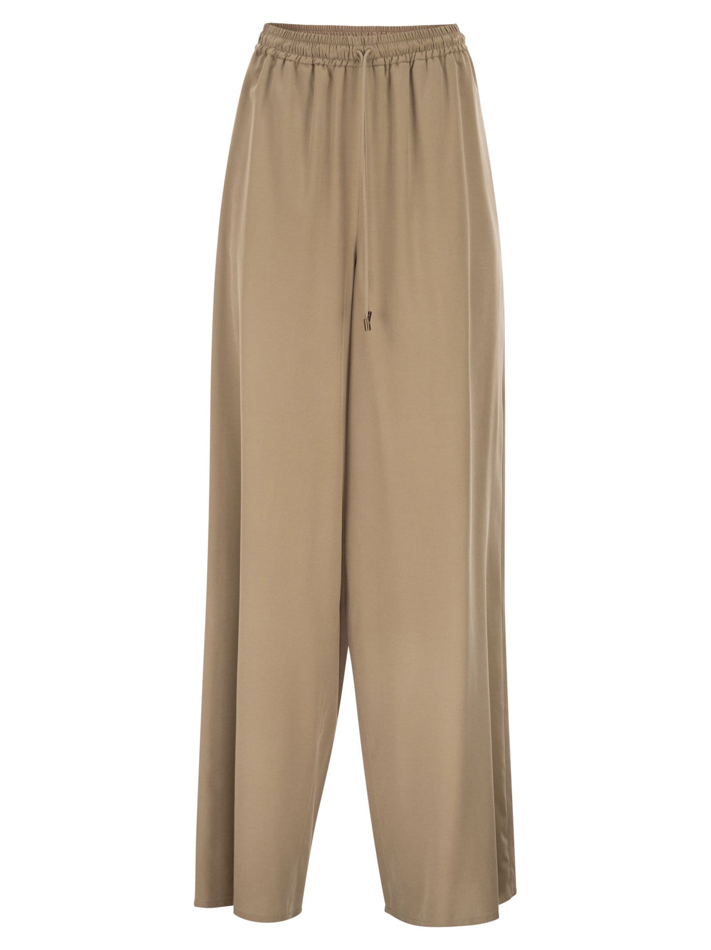 Max Mara Women Mxmgenero - Wide-Leg Trousers In Washed Silk MAX MARA