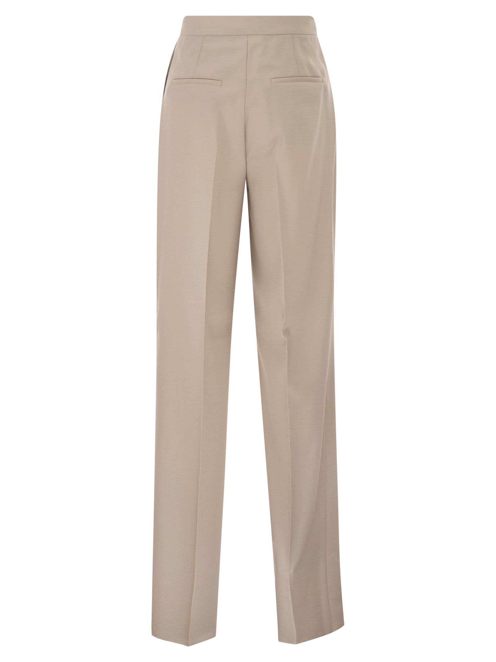 Maxmara Women Mxmgirone - Trousers In Wool, Mohair And Silk MAX MARA
