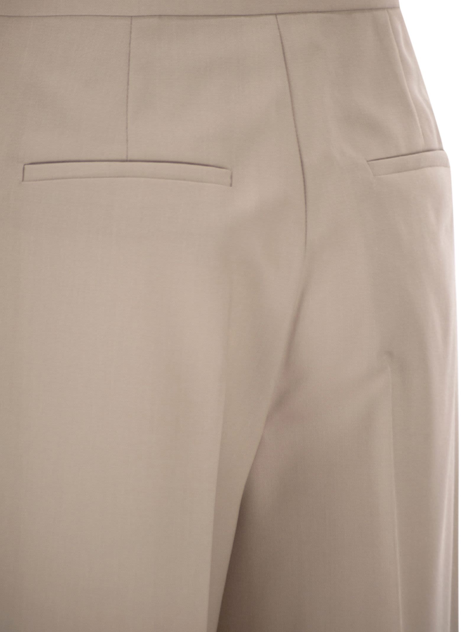 Maxmara Women Mxmgirone - Trousers In Wool, Mohair And Silk MAX MARA
