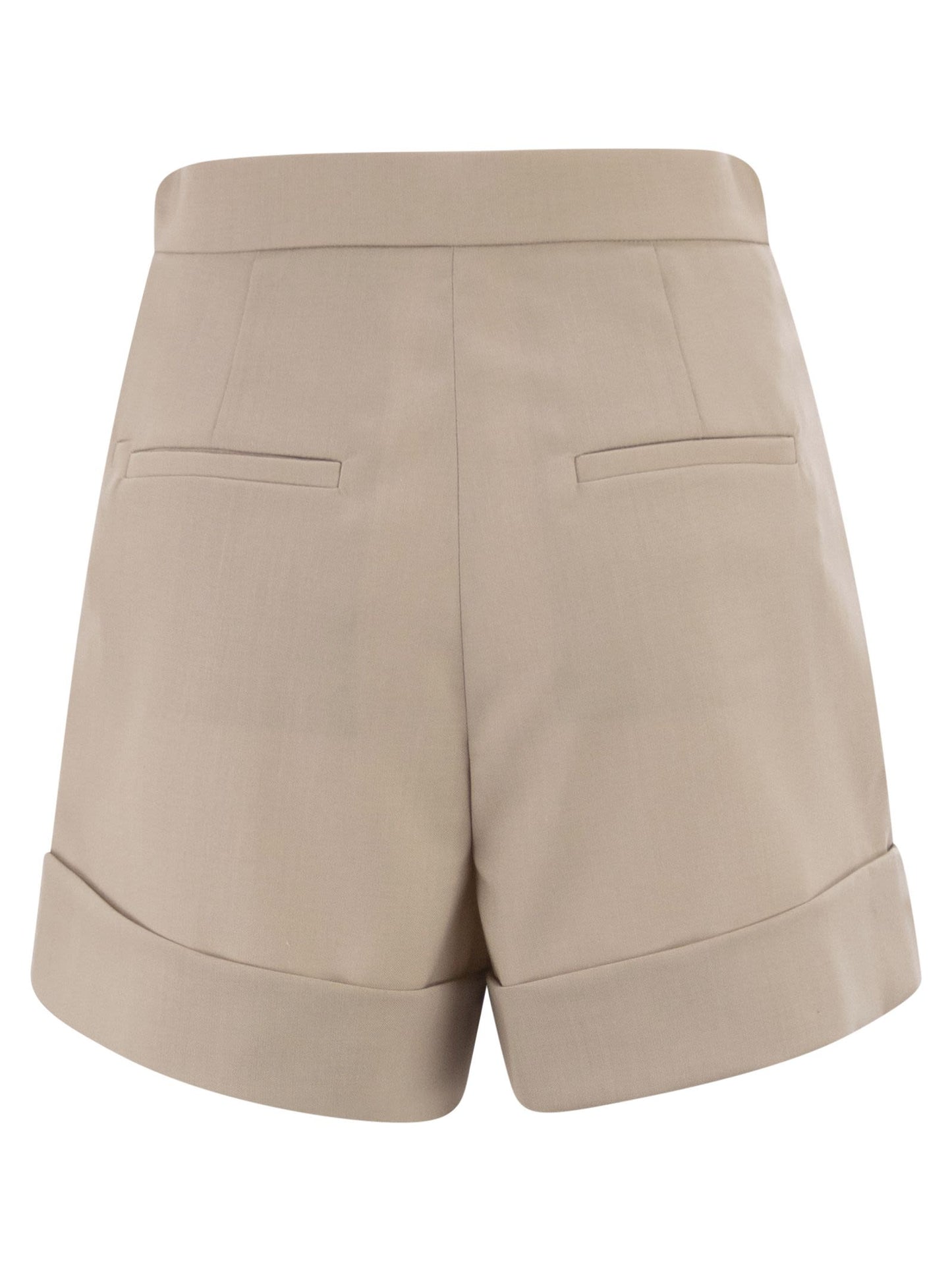 Maxmara Women Mxmcelebre - Shorts In Wool, Mohair And Silk Canvas MAX MARA