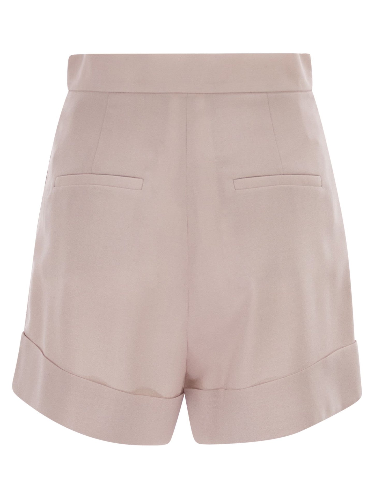 Max Mara Women Mxmcelebre - Shorts In Wool, Mohair And Silk Canvas MAX MARA