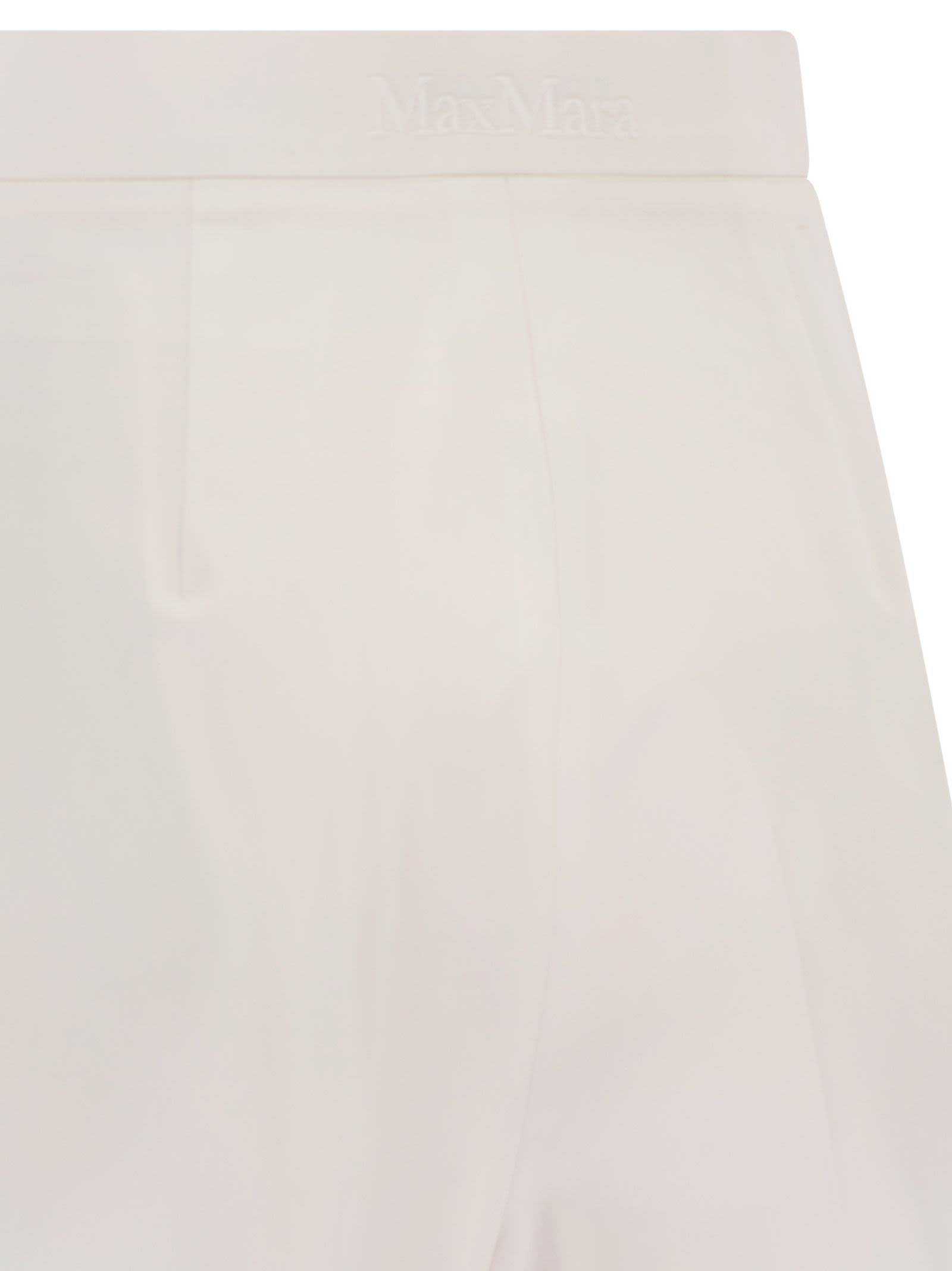 Max Mara Women Mxmtabacco - Stretch Cotton Satin Shorts MAX MARA