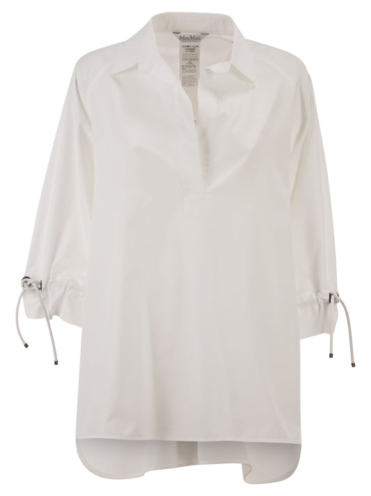 Max Mara Women Mxmadorni - Cotton Poplin Blouse MAX MARA