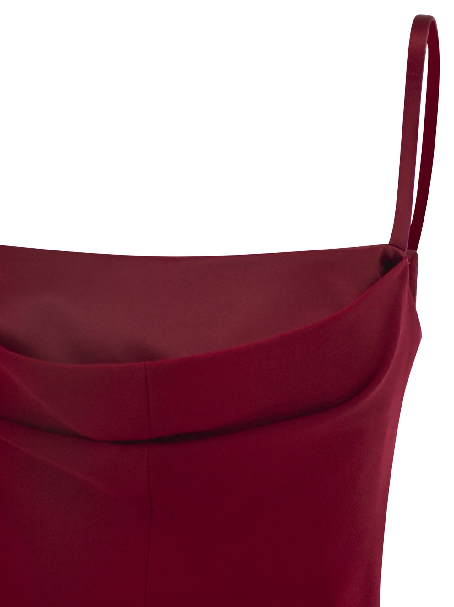 Max Mara Women Mxepantone - Long Dress With Draped Neckline MAX MARA