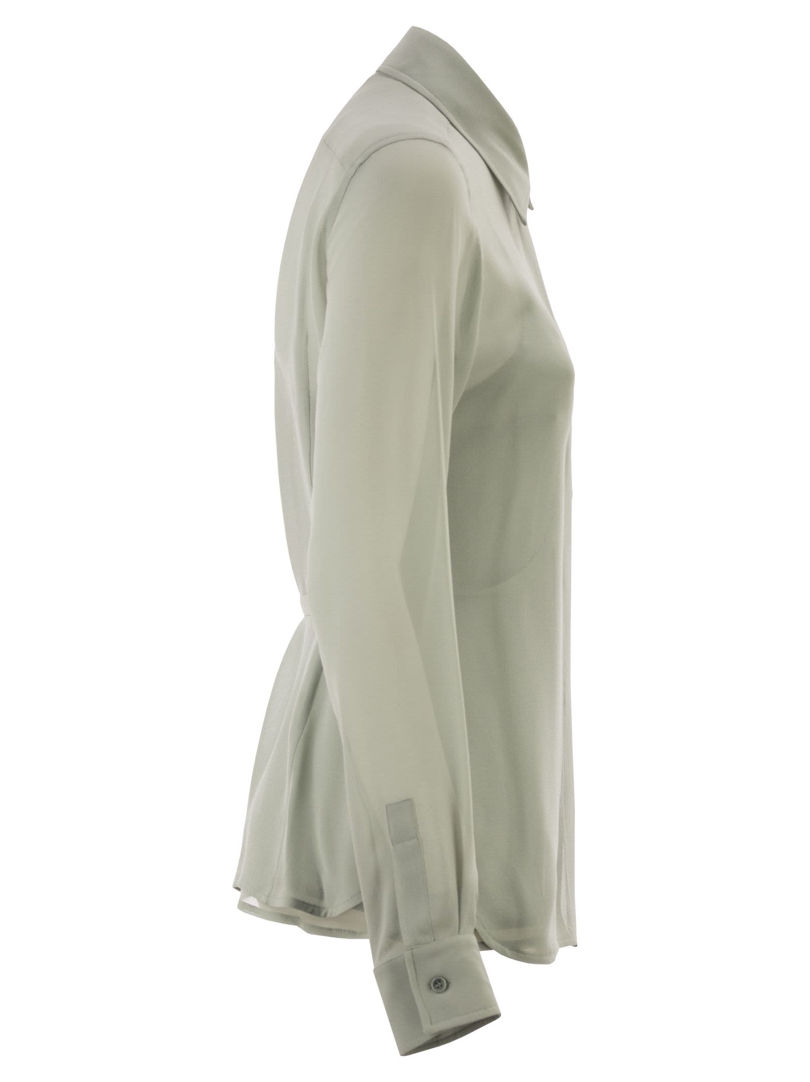 Max Mara Women Mxmgolfo - Silk Chiffon Shirt With Matching Top MAX MARA