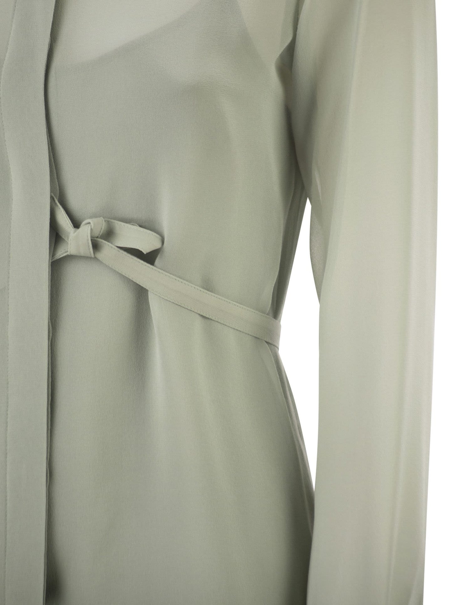 Max Mara Women Mxmgolfo - Silk Chiffon Shirt With Matching Top MAX MARA