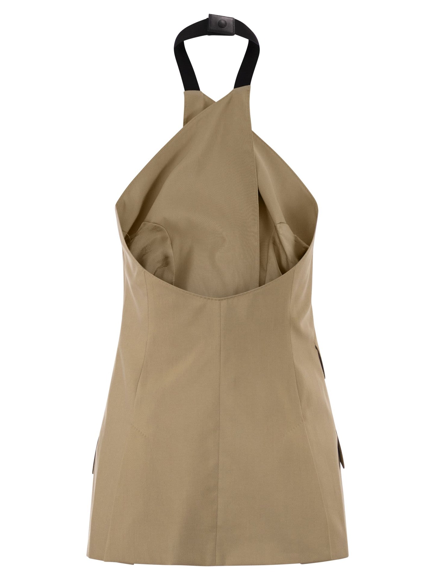 Max Mara Women Mxsnuraghe - Sleeveless Jacket In Wool And Silk Poplin MAX MARA