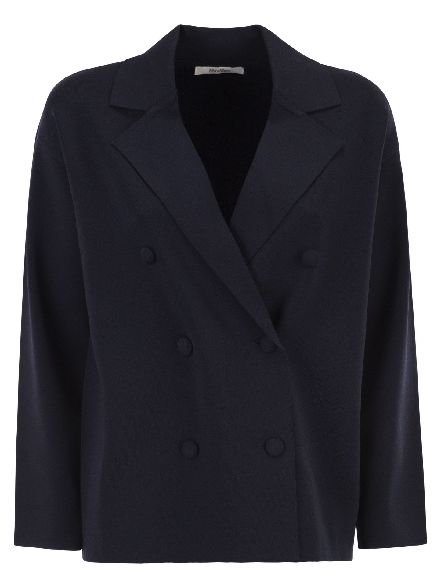Max Mara Women Mxpcalte - Double-Breasted Viscose Crêpe Jacket MAX MARA