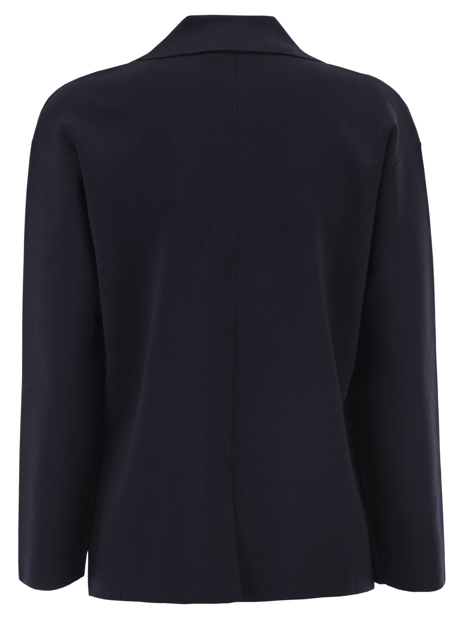 Max Mara Women Mxpcalte - Double-Breasted Viscose Crêpe Jacket MAX MARA