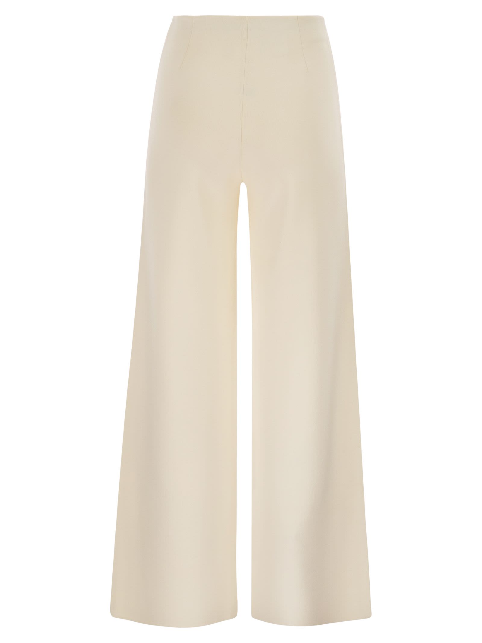 Maxmara Women Mxpstrillo - Viscose Crêpe Knit Trousers MAX MARA
