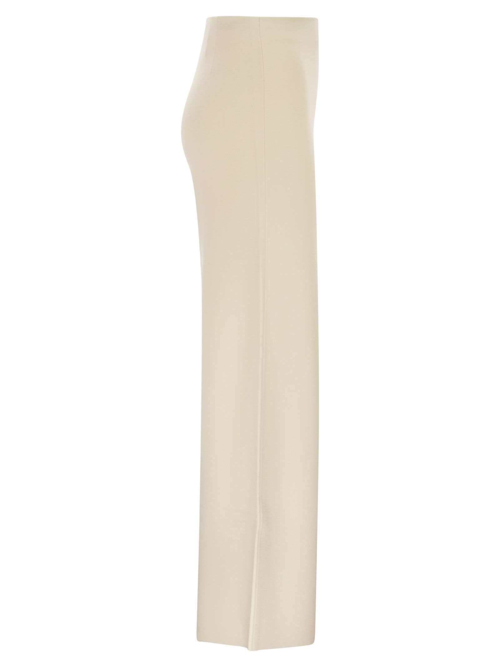 Maxmara Women Mxpstrillo - Viscose Crêpe Knit Trousers MAX MARA