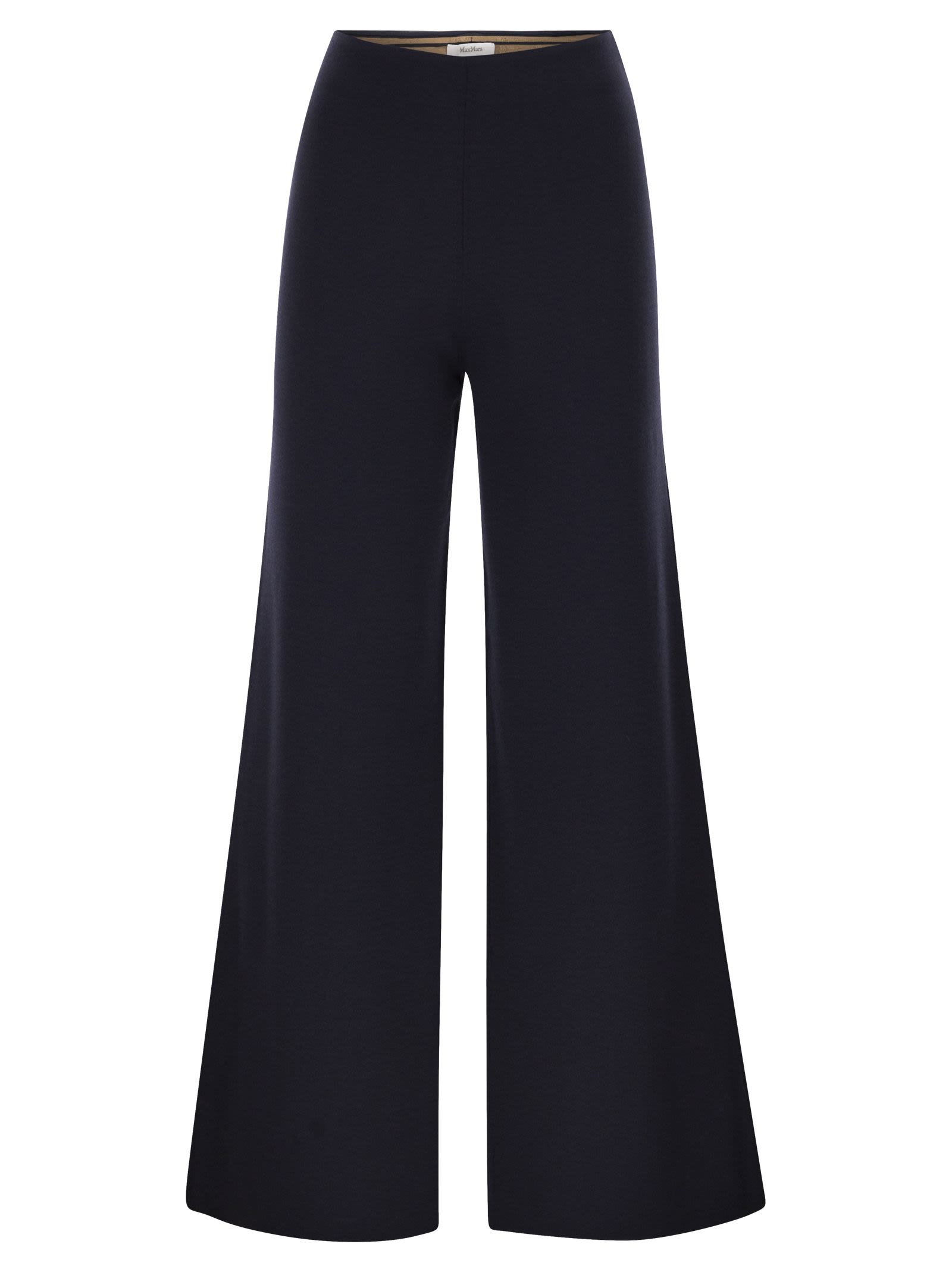 Maxmara Women Mxpstrillo - Viscose Crêpe Knit Trousers MAX MARA