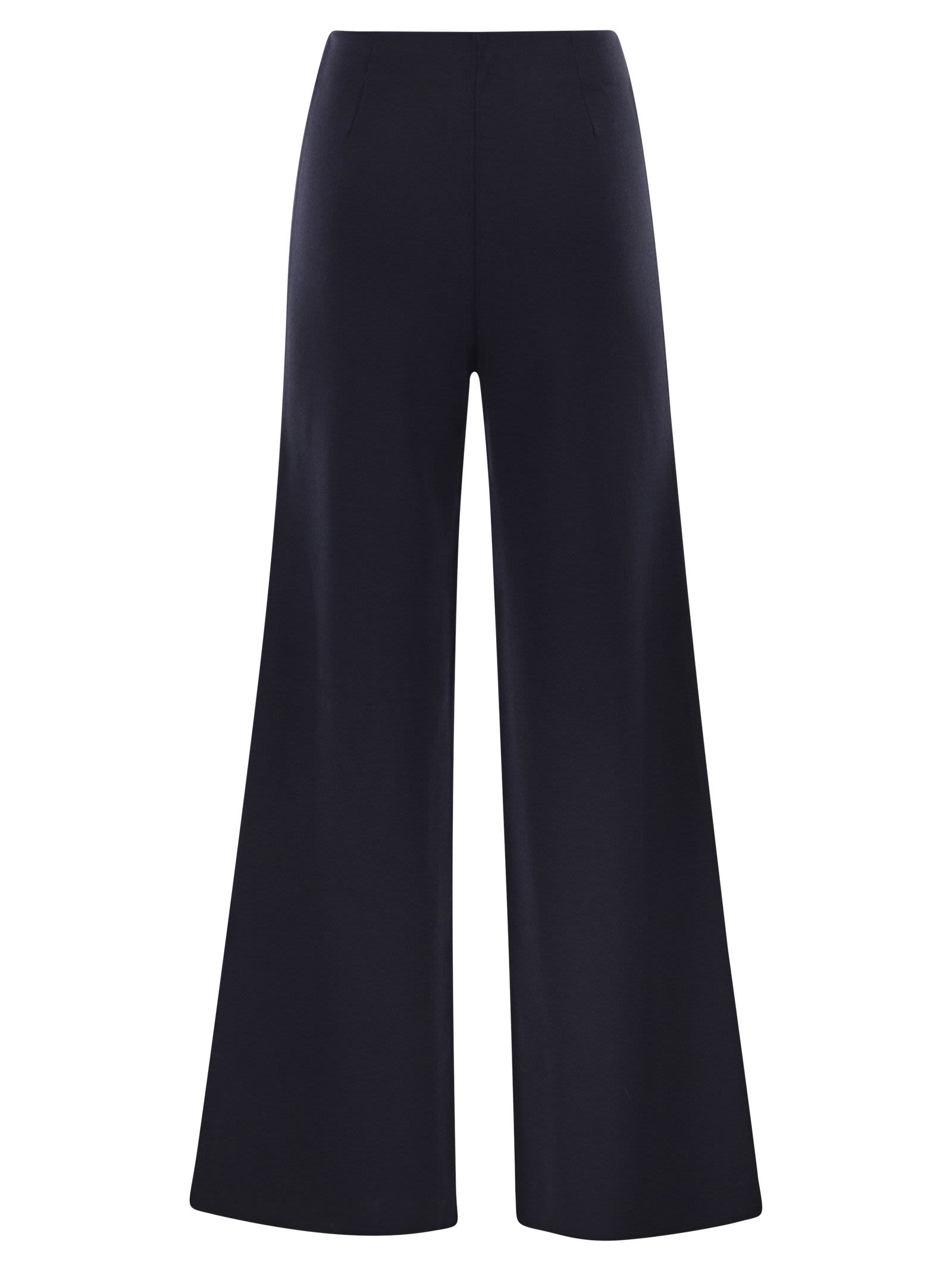 Maxmara Women Mxpstrillo - Viscose Crêpe Knit Trousers MAX MARA