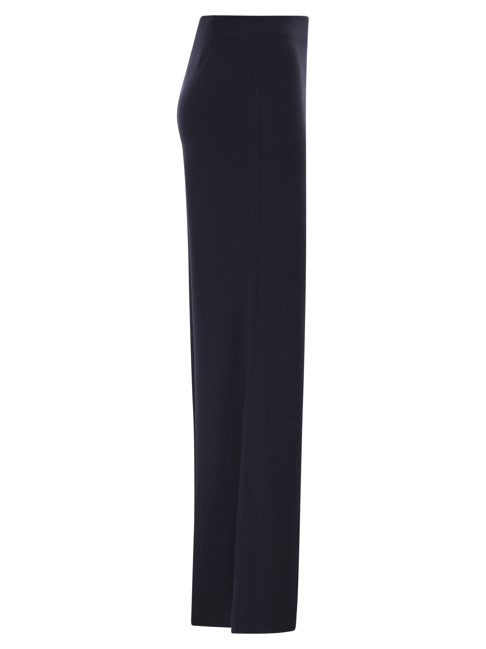 Maxmara Women Mxpstrillo - Viscose Crêpe Knit Trousers MAX MARA