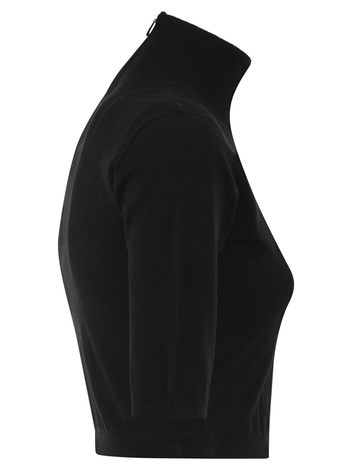 Max Mara Women Title: Mxscanale - Cropped High-Neck Viscose Knit Top MAX MARA