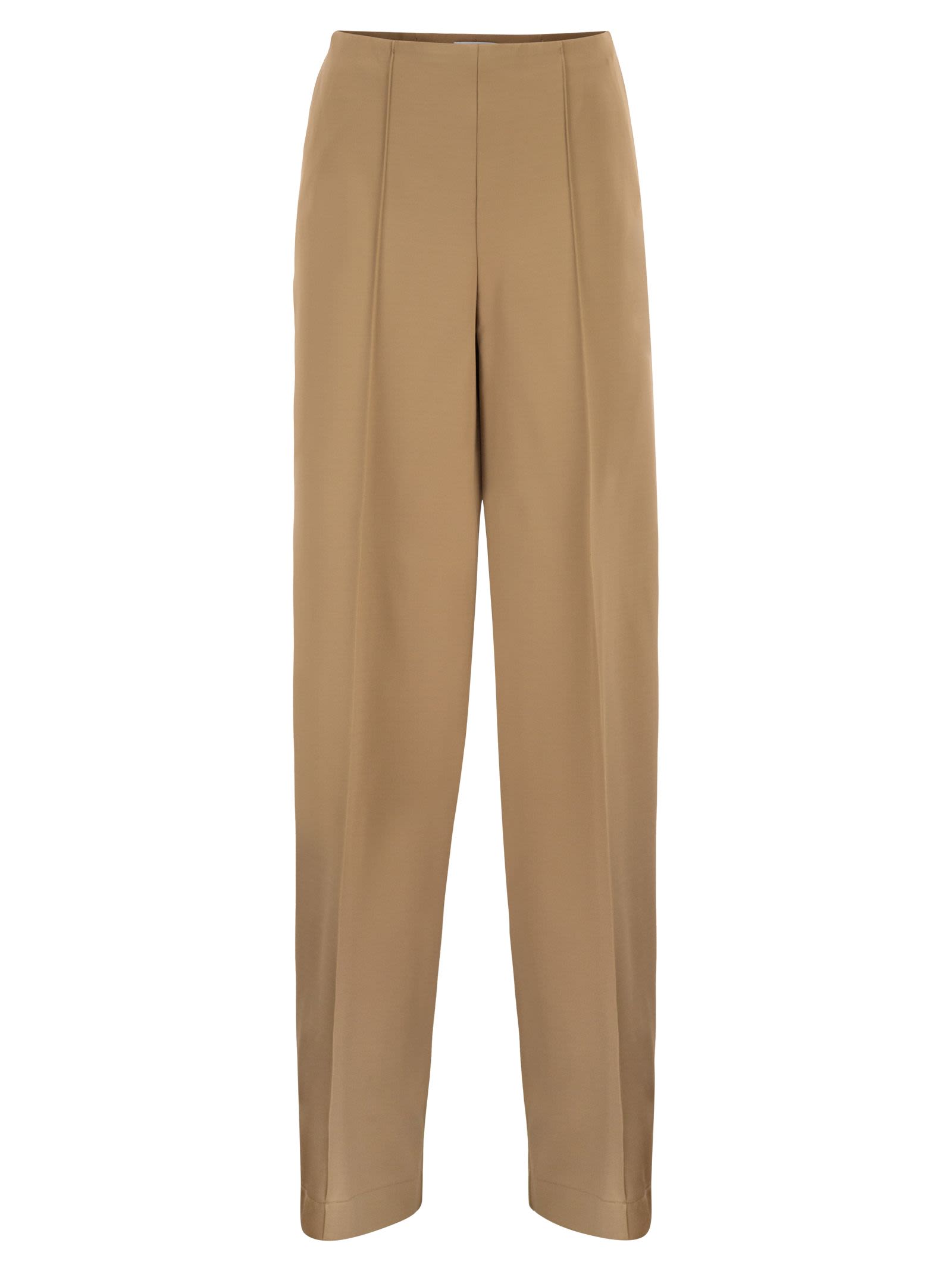 Max Mara Women Mxpfiacre - Straight Tailored Trousers In Stretch Technical Jersey MAX MARA