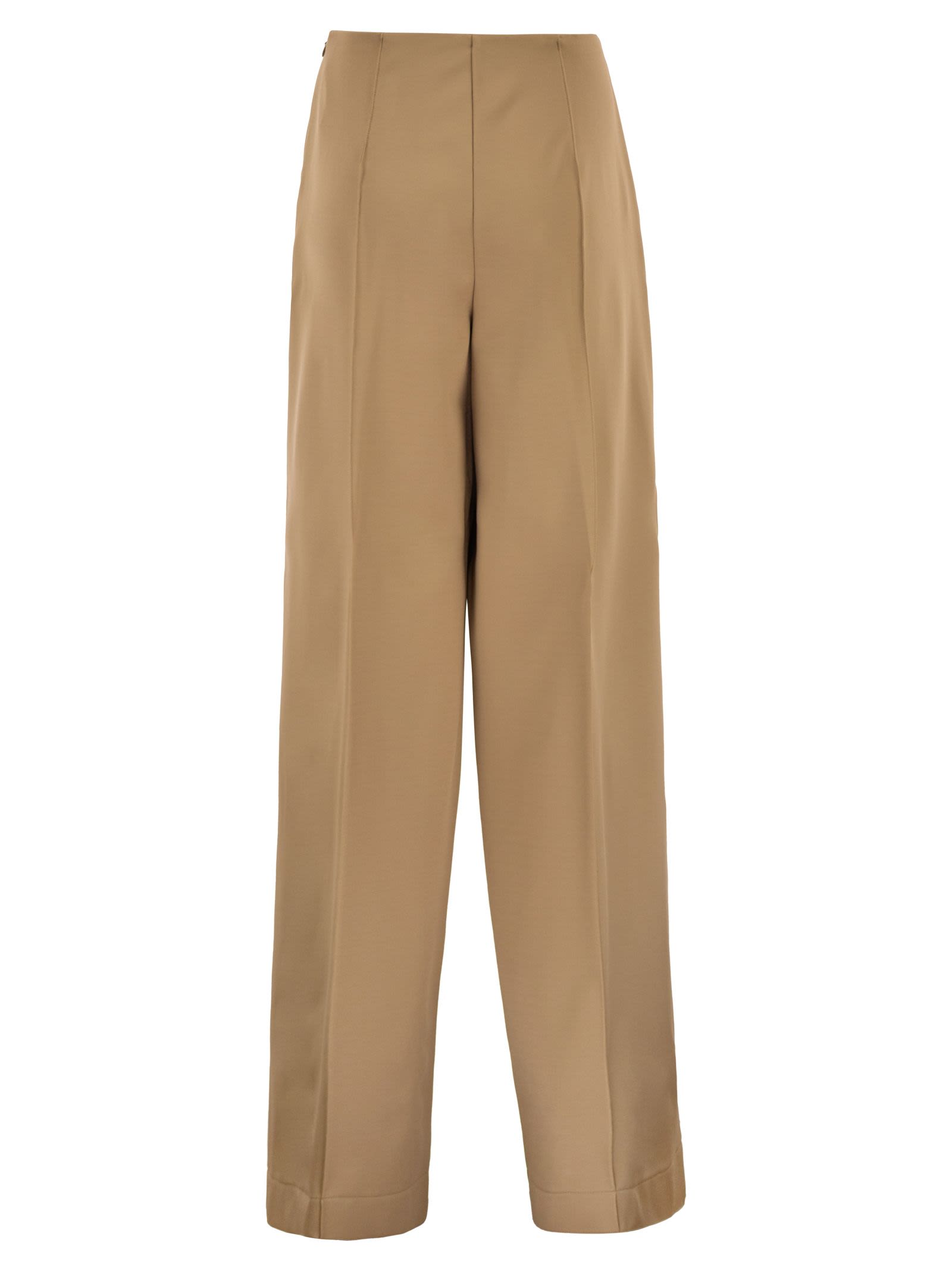 Max Mara Women Mxpfiacre - Straight Tailored Trousers In Stretch Technical Jersey MAX MARA