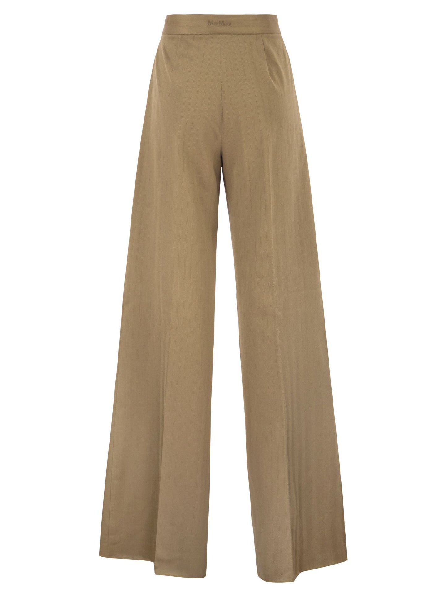 Max Mara Women Mxmoliato - Pure Cotton Wide-Leg Trousers MAX MARA