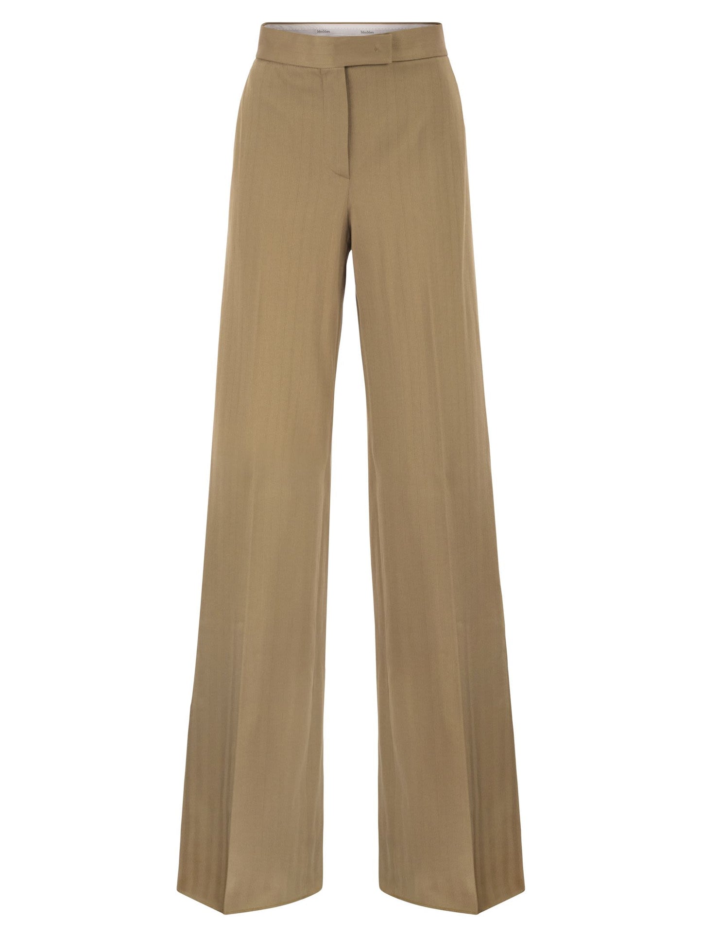 Max Mara Women Mxmoliato - Pure Cotton Wide-Leg Trousers MAX MARA