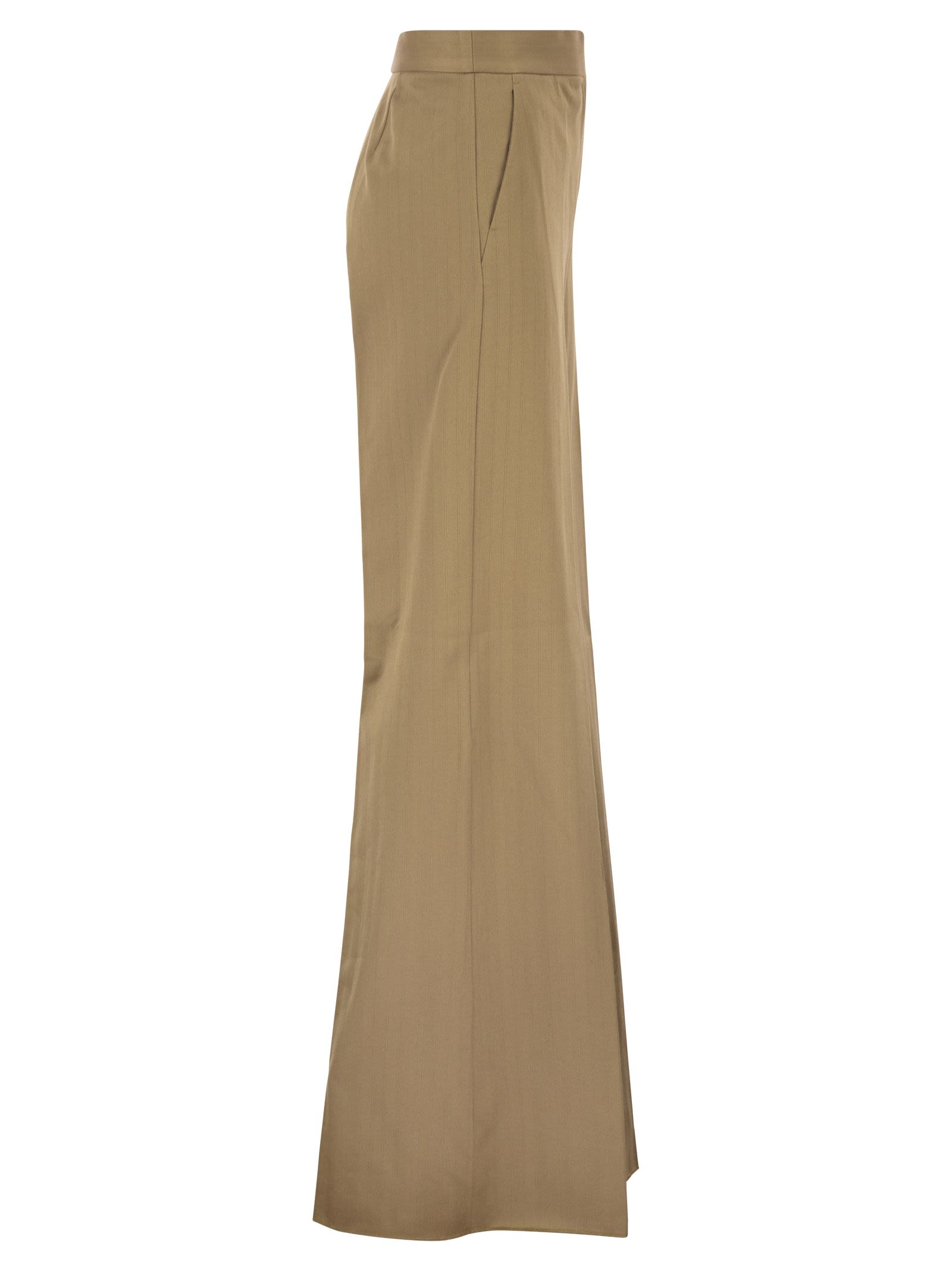 Max Mara Women Mxmoliato - Pure Cotton Wide-Leg Trousers MAX MARA