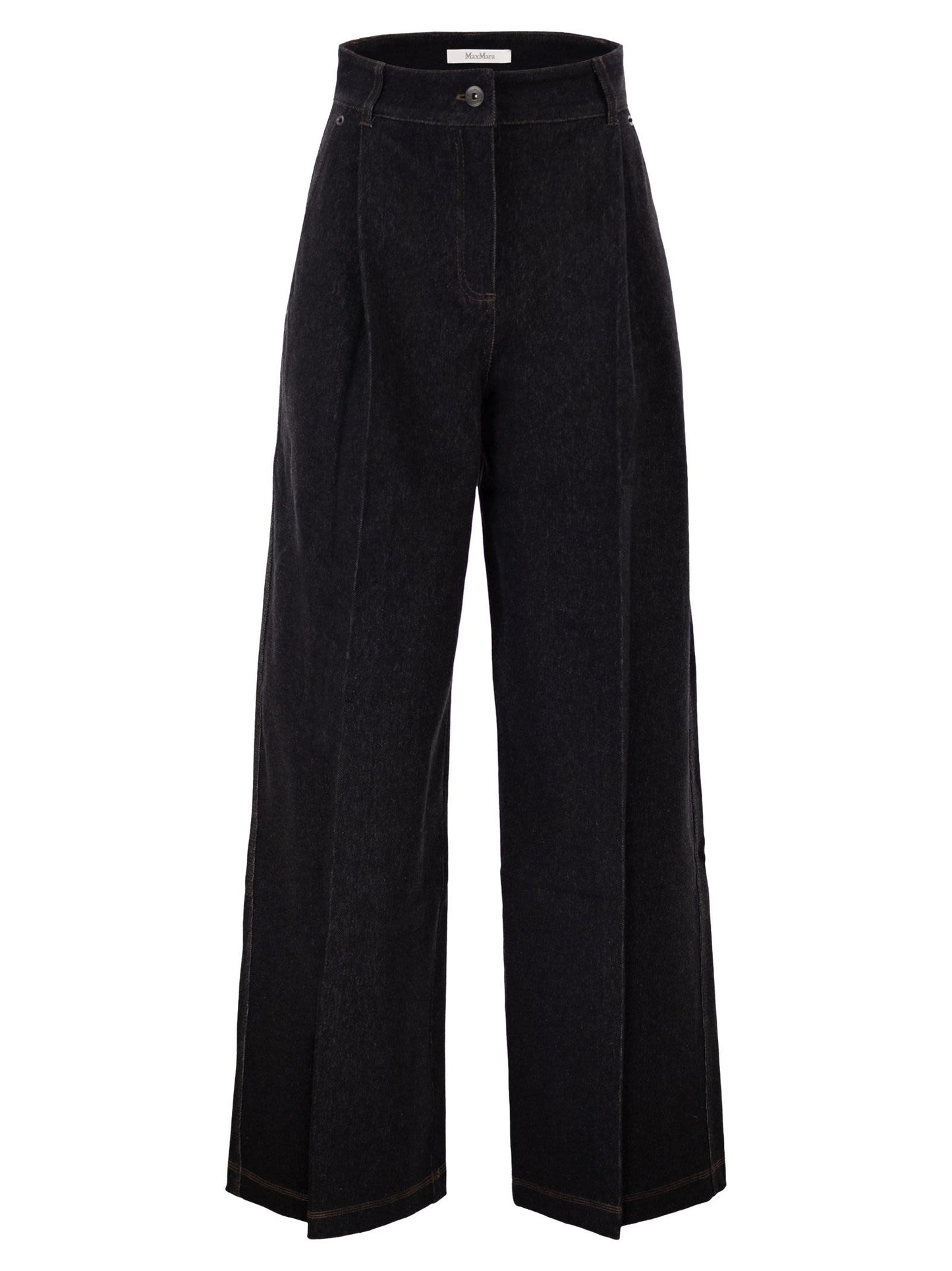 Max Mara Women Mxpetereo - 5-Pocket Trousers In Denim-Effect Jersey MAX MARA