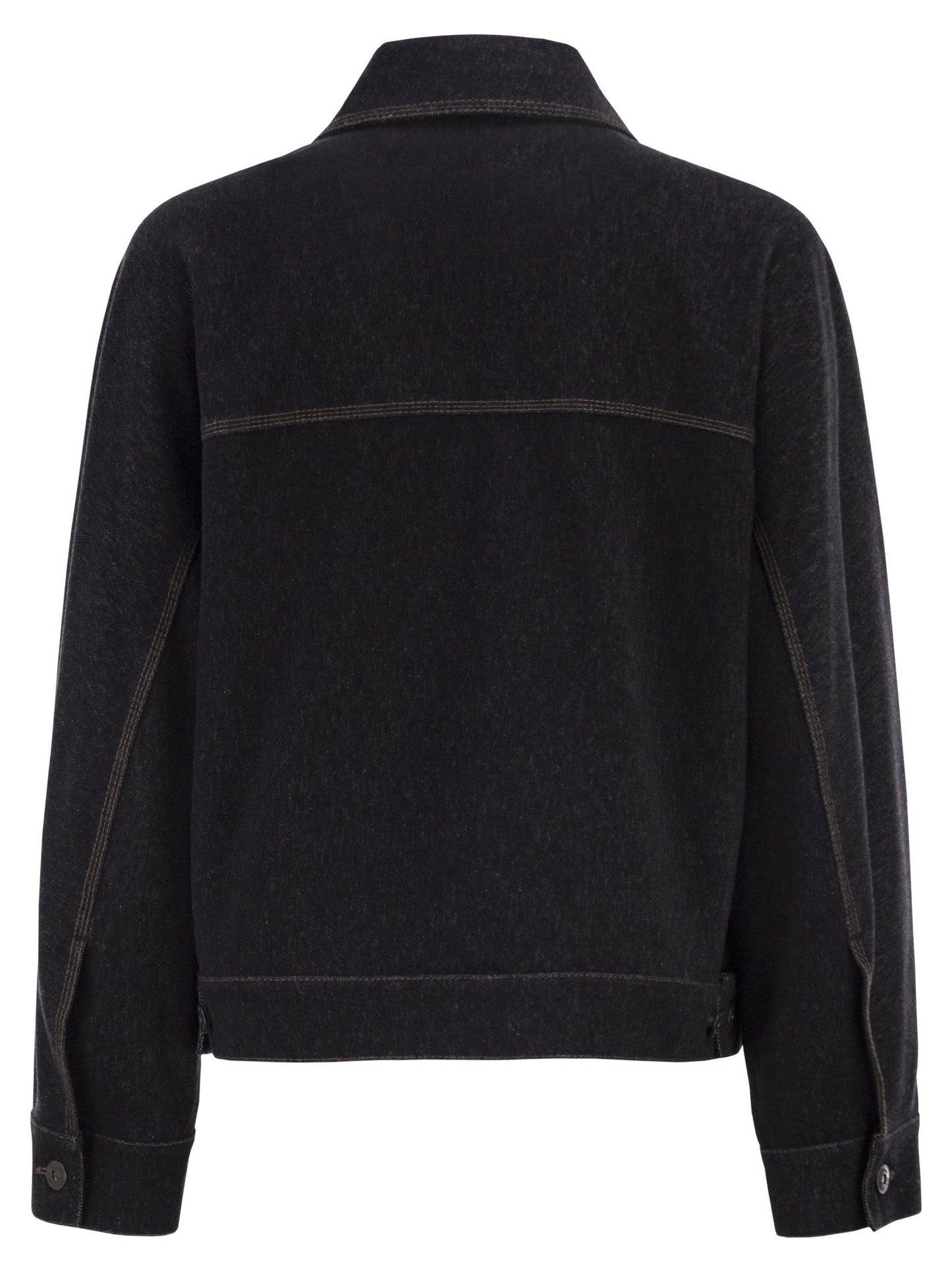 Max Mara Women Mxpnettare - Denim-Effect Jersey Jacket MAX MARA