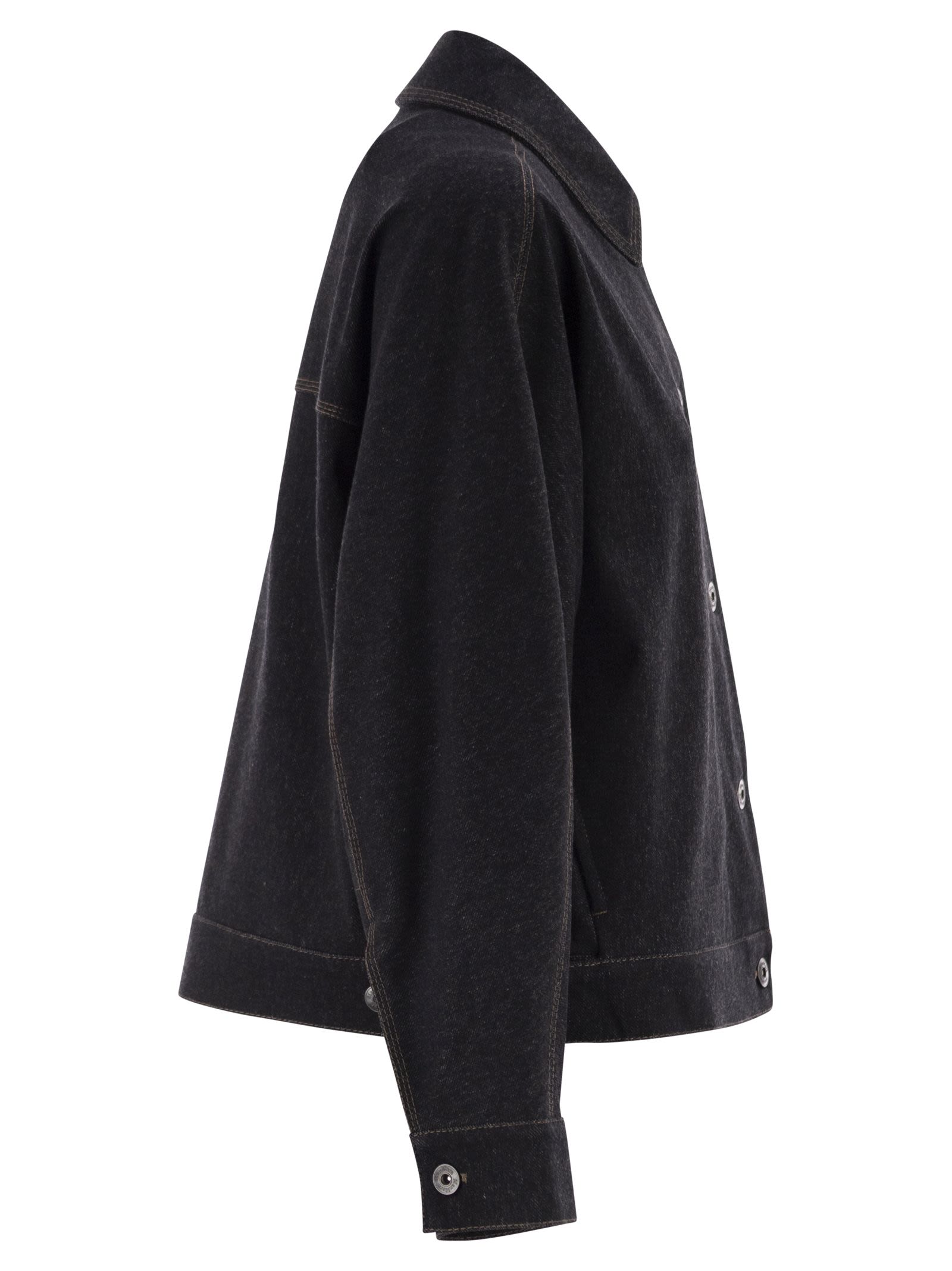 Max Mara Women Mxpnettare - Denim-Effect Jersey Jacket MAX MARA