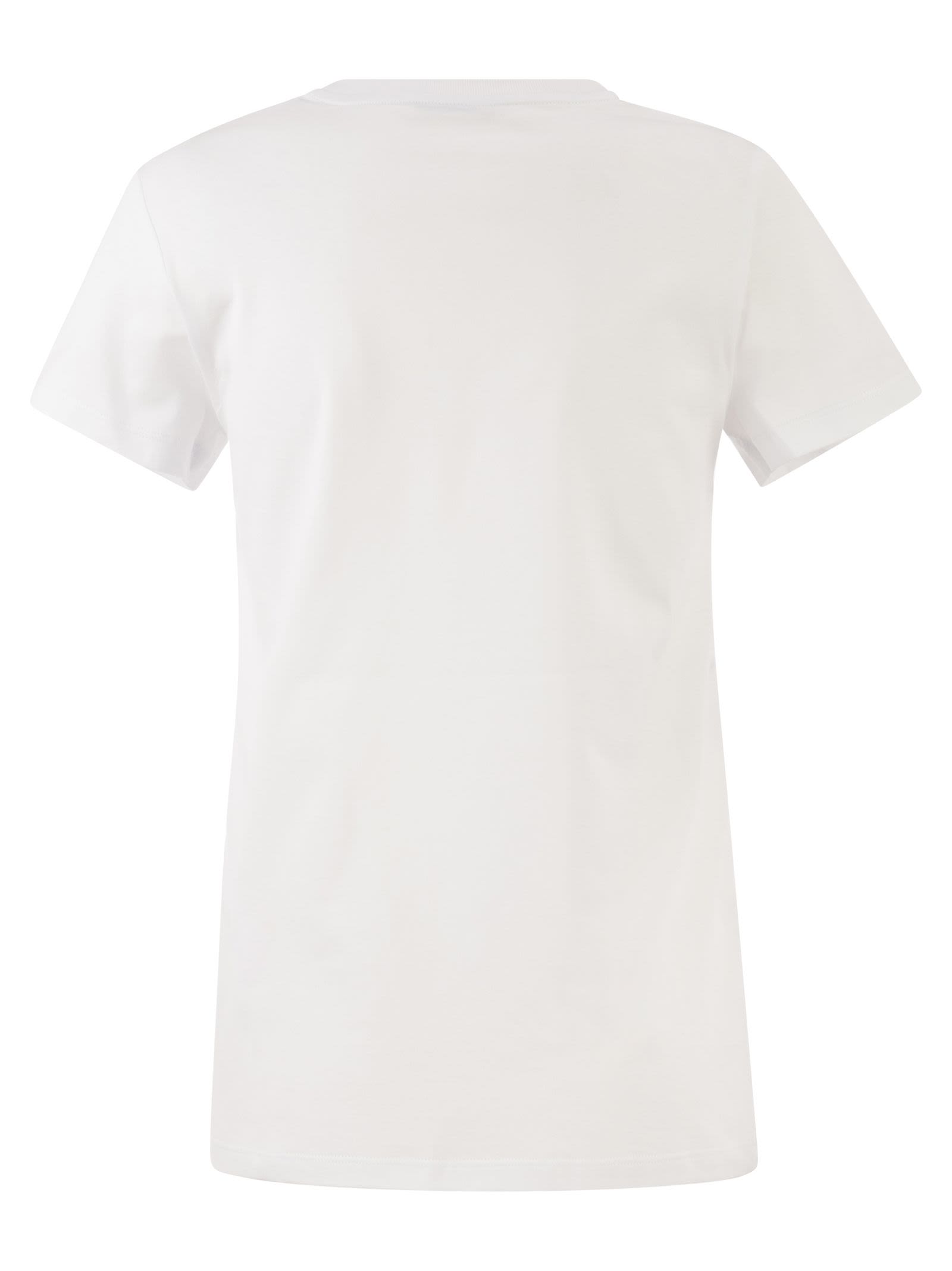 Max Mara Women Mxmgiovane - T-Shirt With Monogram Logo MAX MARA