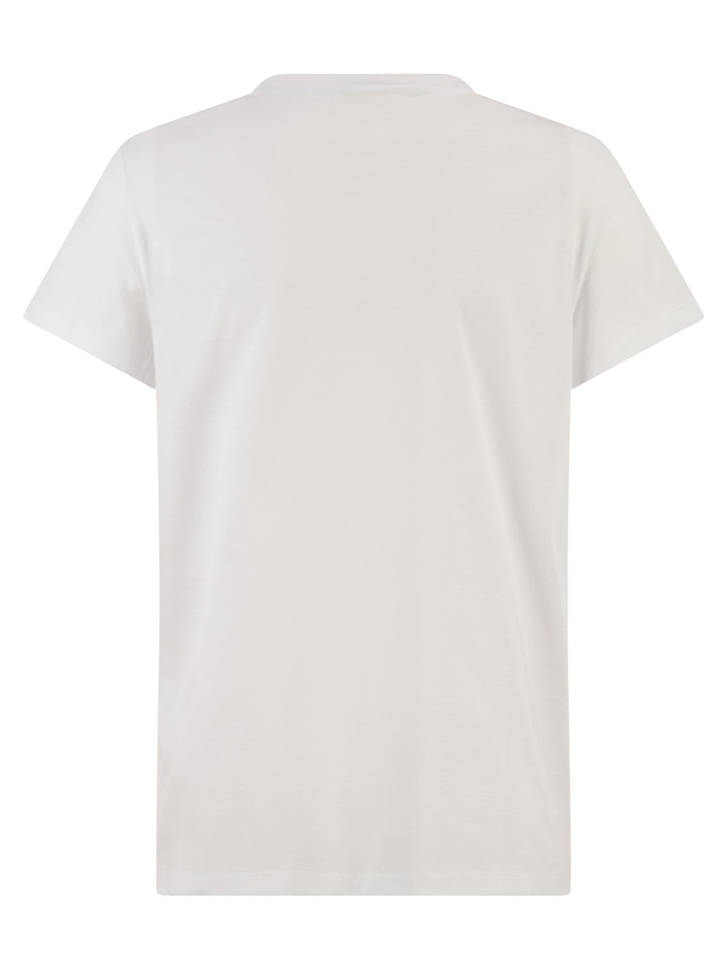 Max Mara Women Mxmspadino - Cotton Jersey T-Shirt With Graphic Print MAX MARA