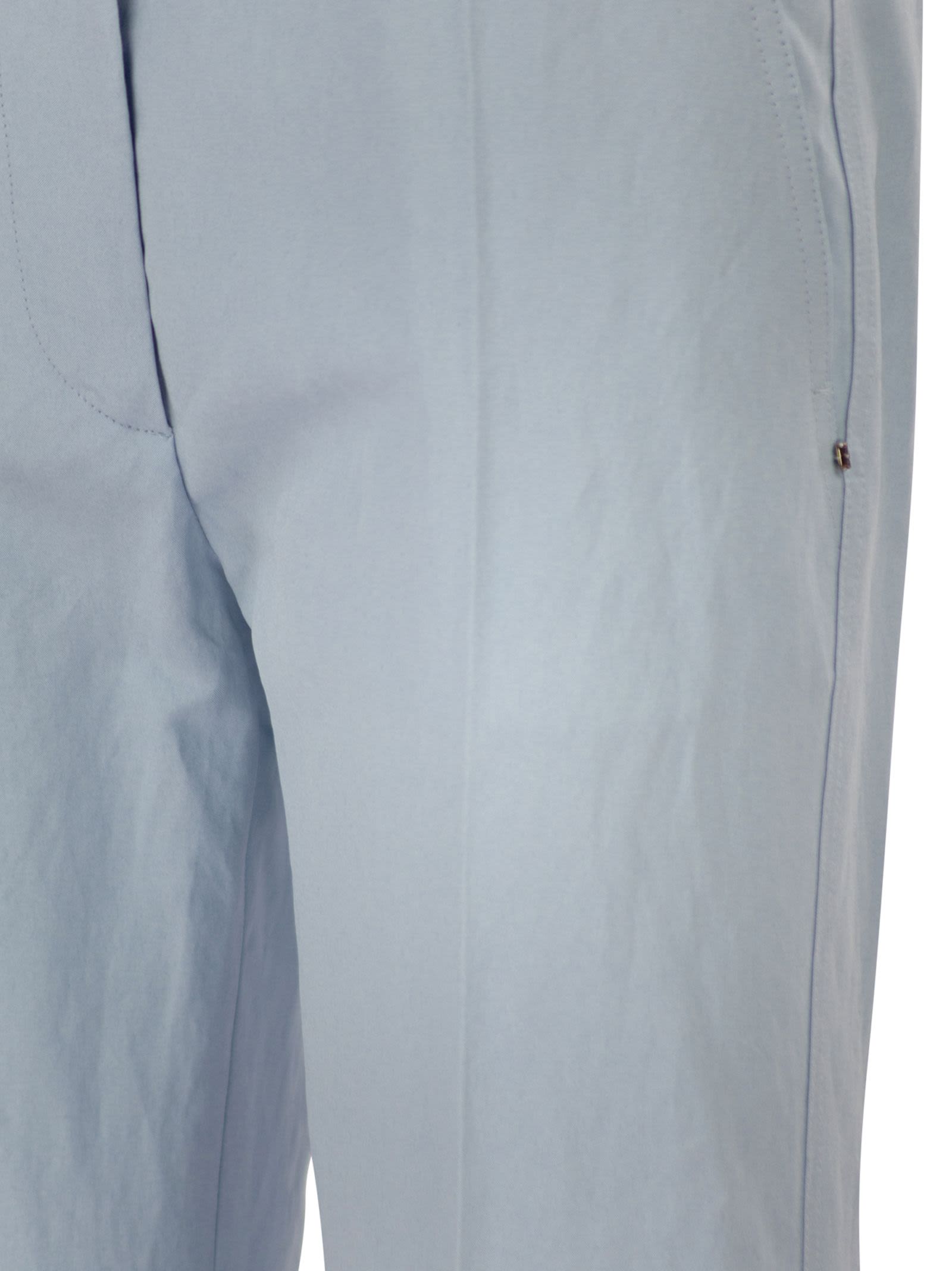Sportmax Women Spxfragola - Flare Trousers In Viscose And Textile Paper SPORTMAX