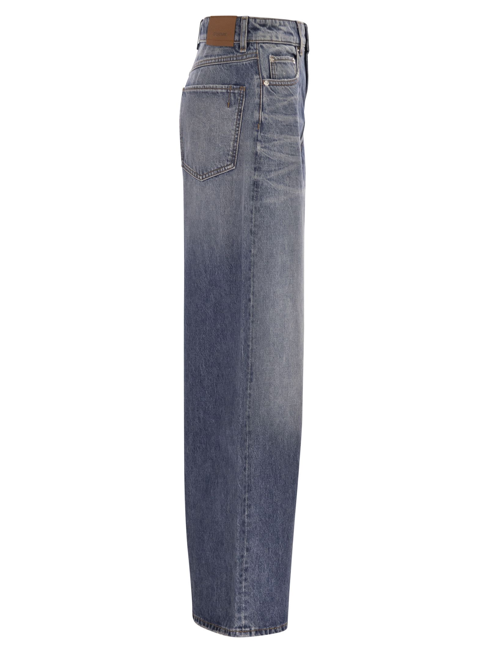 Sportmax Women Spdangri - Oversized Low-Rise Jeans SPORTMAX