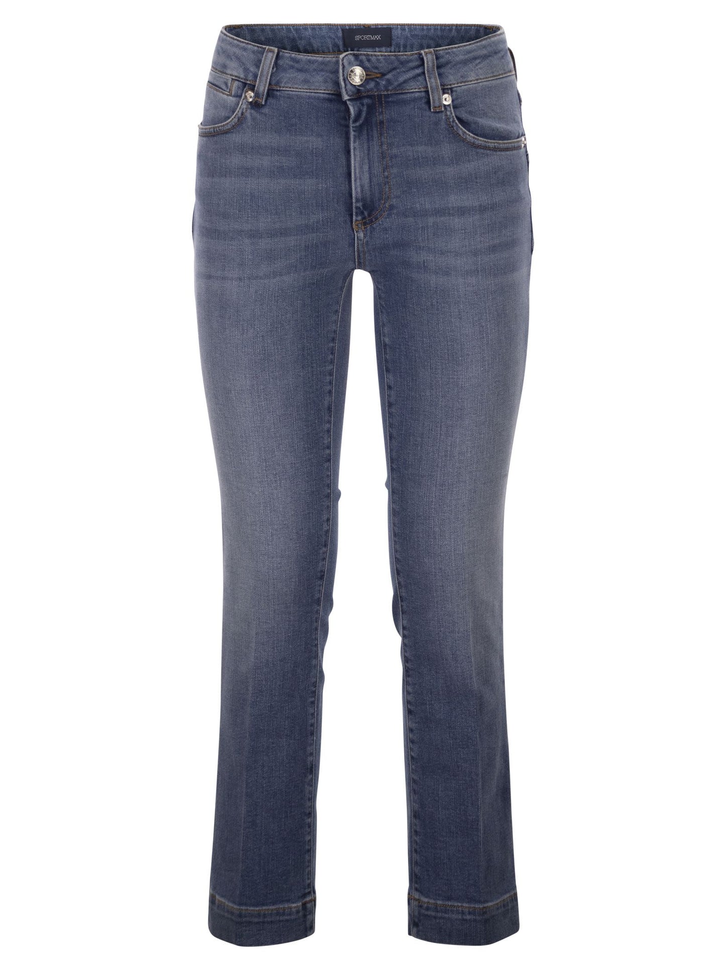 Sportmax Women Spdumbria - Perfect Mini Flare Trousers With Low Waist SPORTMAX