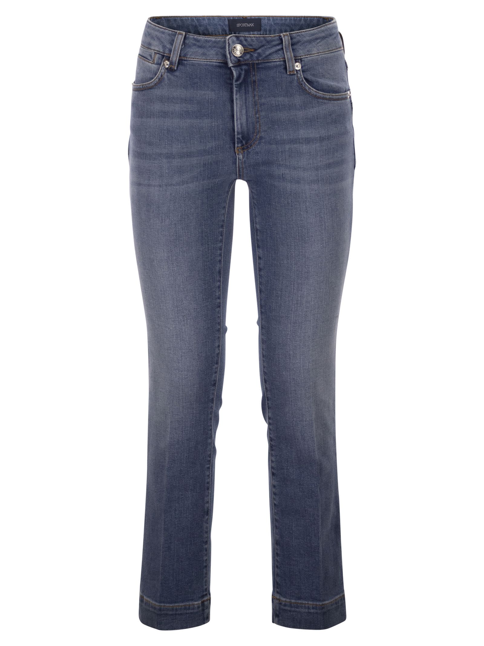 Sportmax Women Spdumbria - Perfect Mini Flare Trousers With Low Waist SPORTMAX