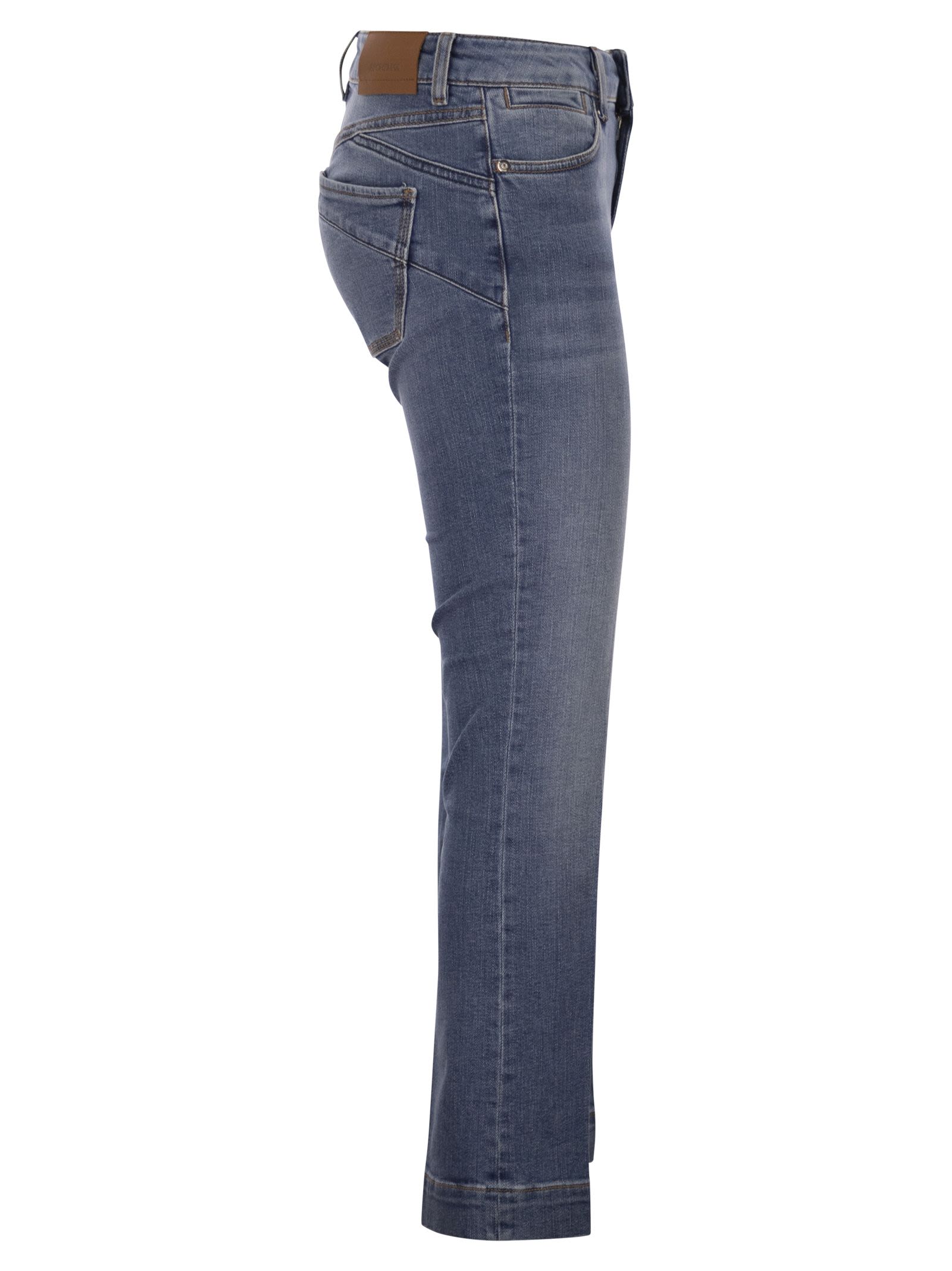 Sportmax Women Spdumbria - Perfect Mini Flare Trousers With Low Waist SPORTMAX