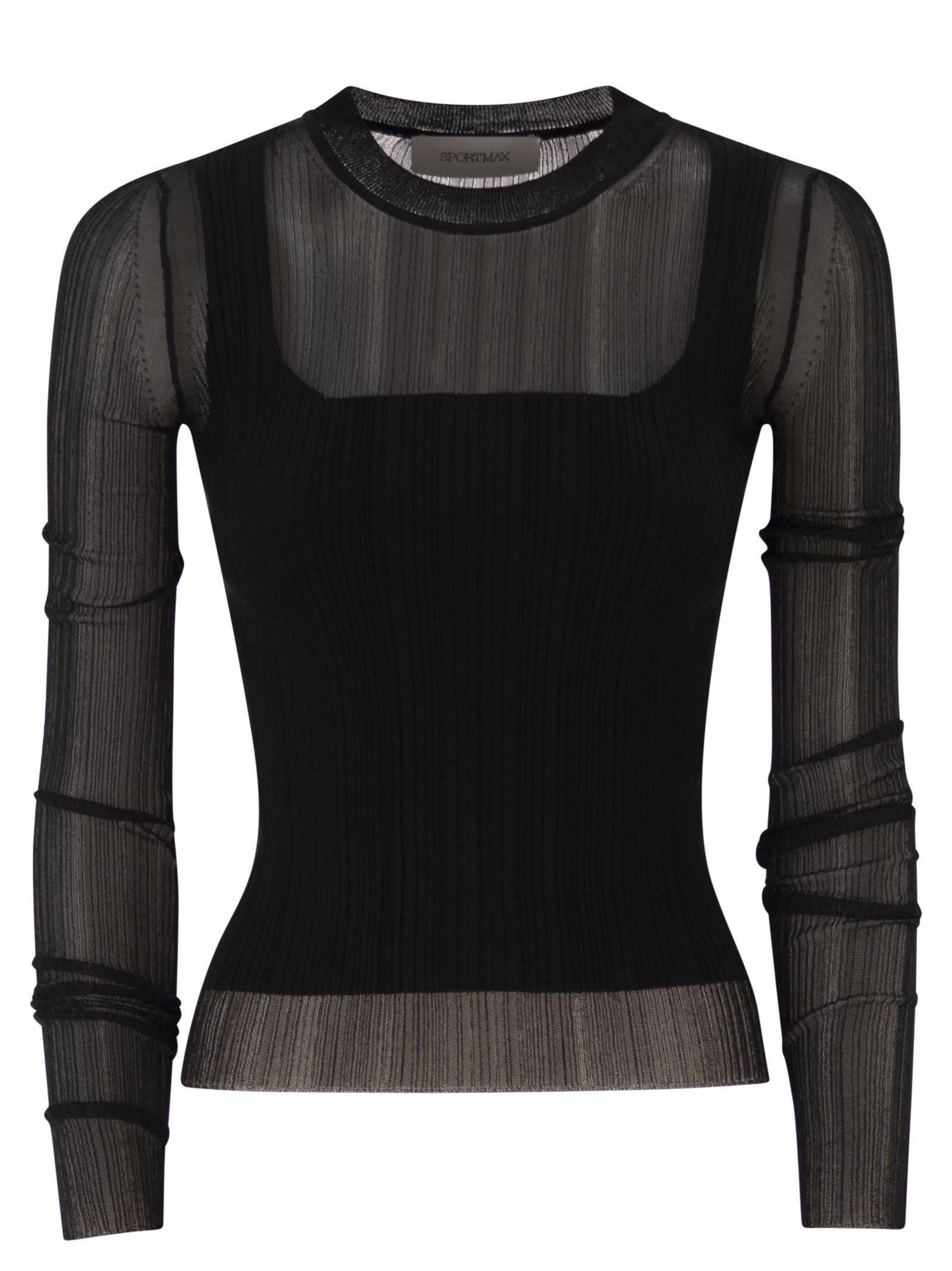 Sportmax Women Spxbuono - Trompe L'oeil Viscose Jumper SPORTMAX