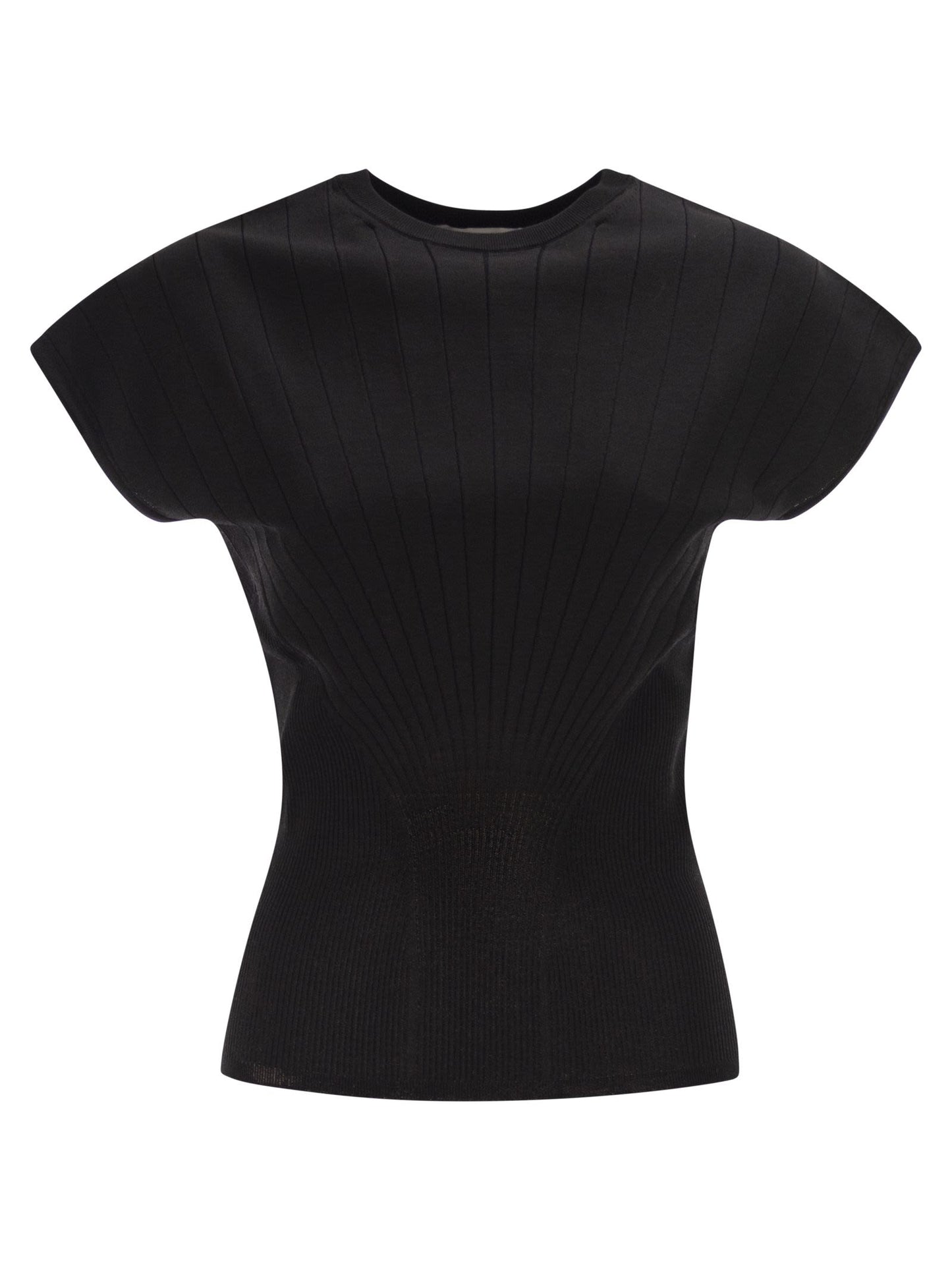 Sportmax Women Spxsamba - Ribbed Viscose Jumper SPORTMAX